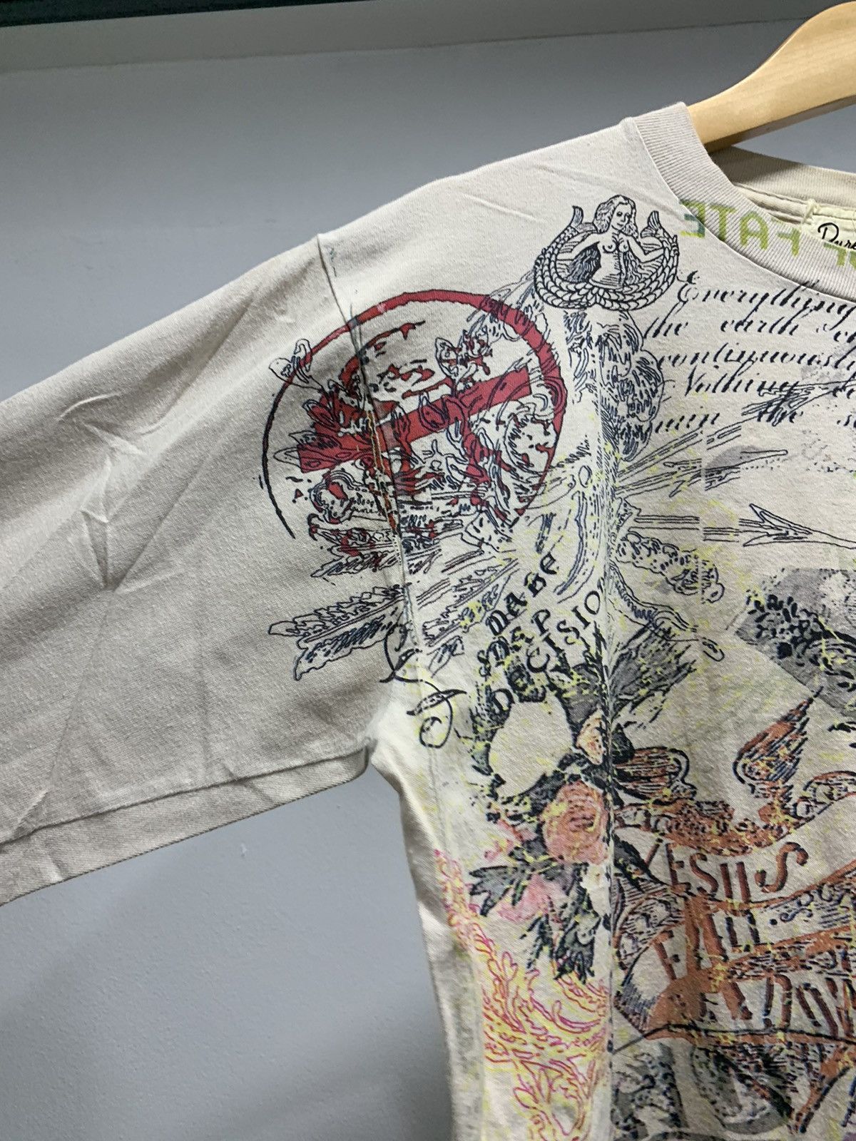 Japanese Brand 💥FINAL DROP💥 Pureté Motion Print Skull Poem Y2K Punk Size US M / EU 48-50 / 2 - 5 Thumbnail