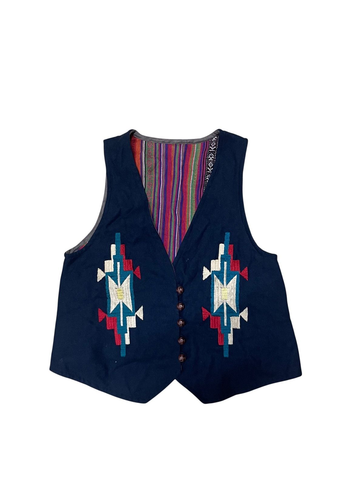 Vintage Vintage Chimayo Vest Design Western Rockabilly Size US XS / EU 42 / 0 - 1 Thumbnail