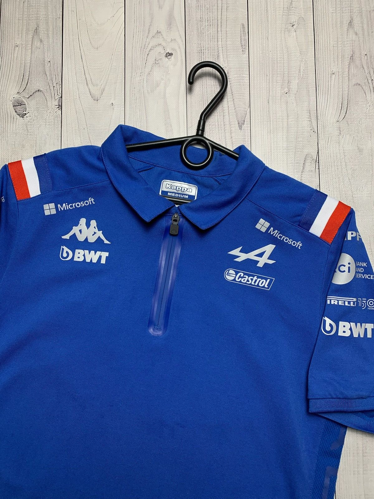 Kappa Racing polo Alpine BMW kappa rare size M blue logo Size US M / EU 48-50 / 2 - 4 Thumbnail