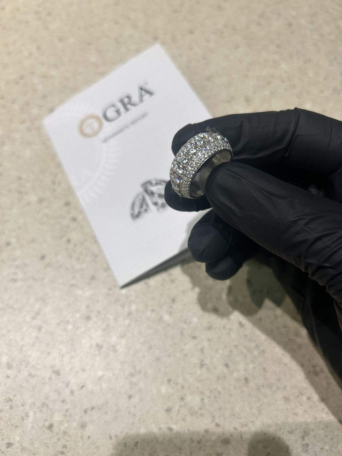 Jewelry Men’s moissanite ring Size ONE SIZE - 2 Thumbnail