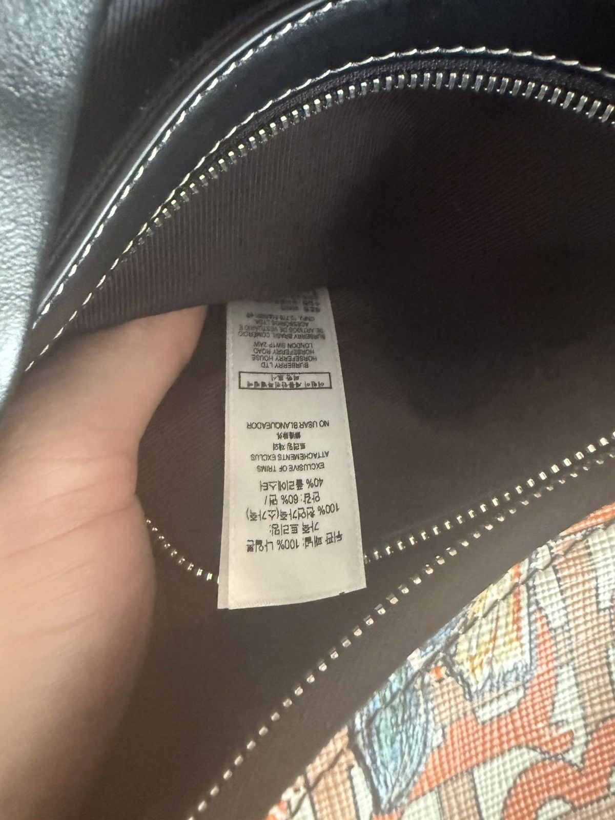 Burberry Burberry sailor monogram backpack Size ONE SIZE - 10 Thumbnail