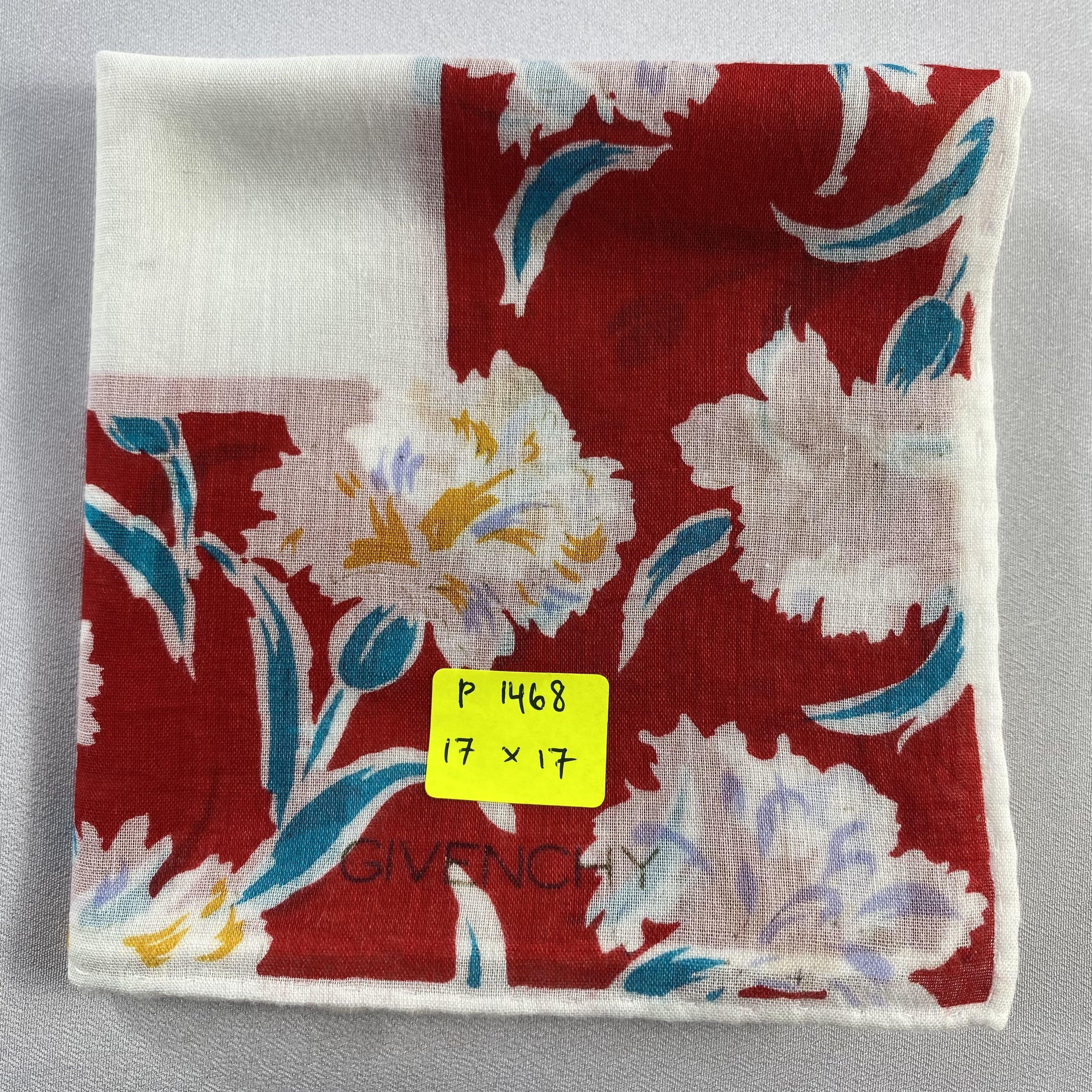 Vintage Givenchy Bandana/ Handkerchief / Neckerchief-P1468 Size ONE SIZE - 5 Thumbnail