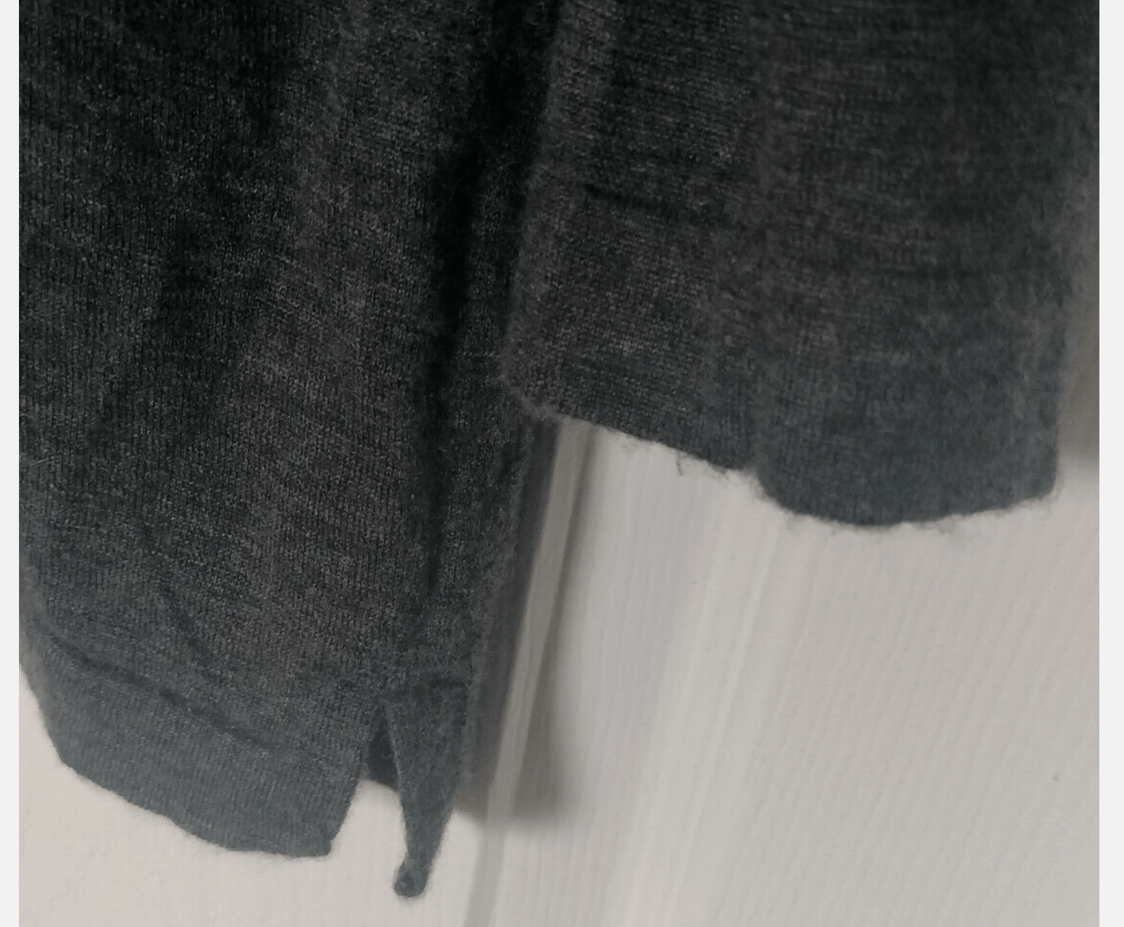 Cesare Attolini Cesare Attolini 100% Cashmere Polo Sweater Shirt Gray 54 Size US L / EU 52-54 / 3 - 9 Thumbnail