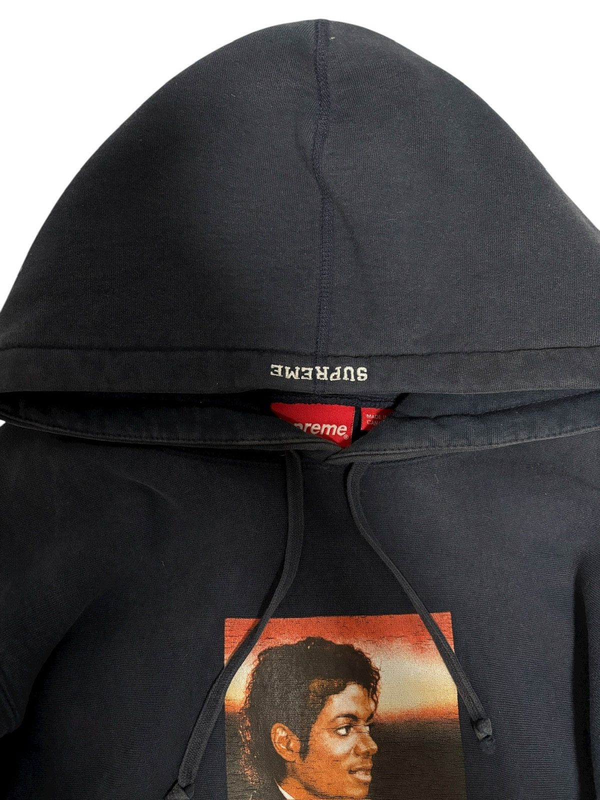Supreme Supreme Michael Jackson Navy hoodie Size US M / EU 48-50 / 2 - 2 Thumbnail