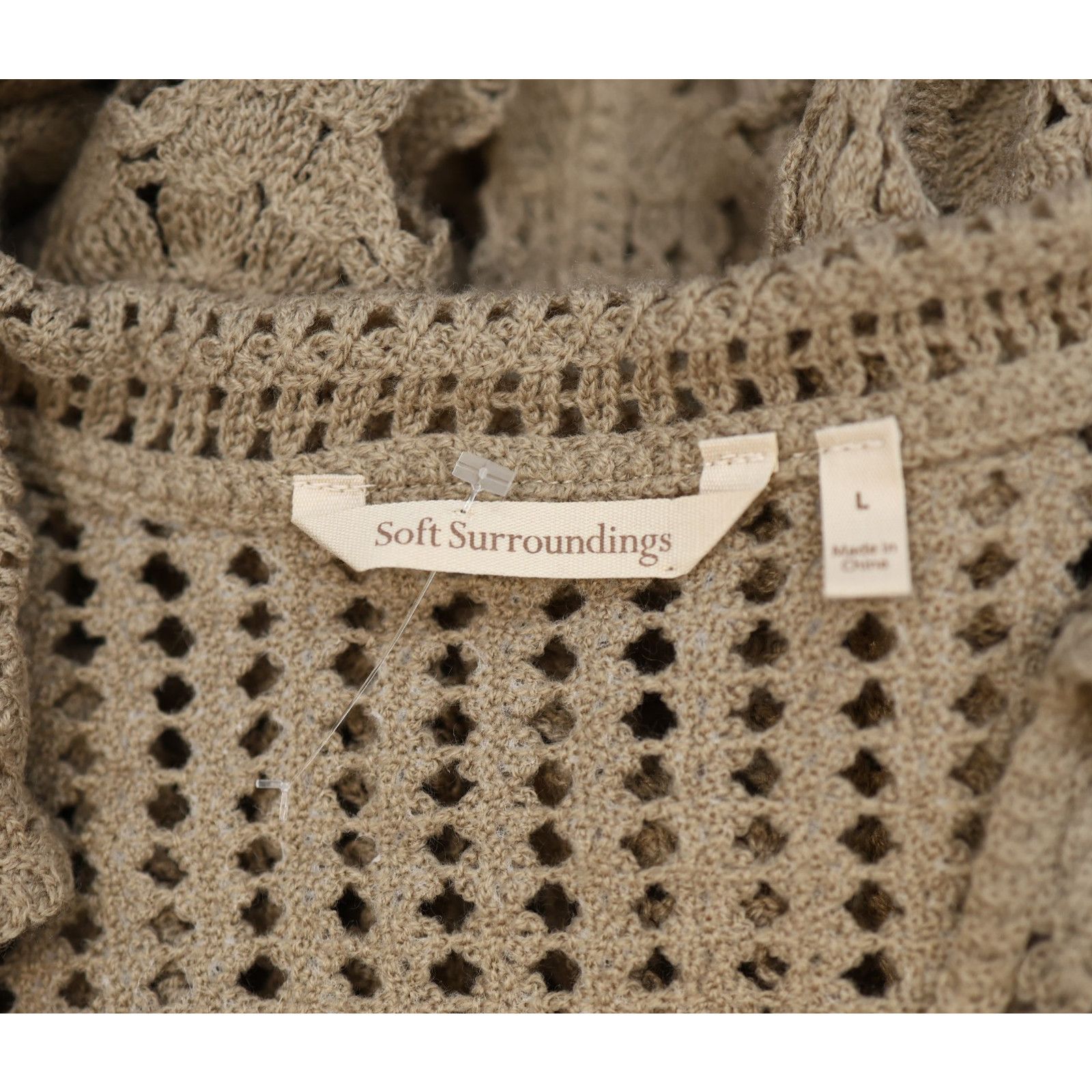 Soft Surroundings NWoT SOFT SURROUNDINGS Boho Chic Collared Sweater Size L Size L / US 10 / IT 46 - 5 Thumbnail