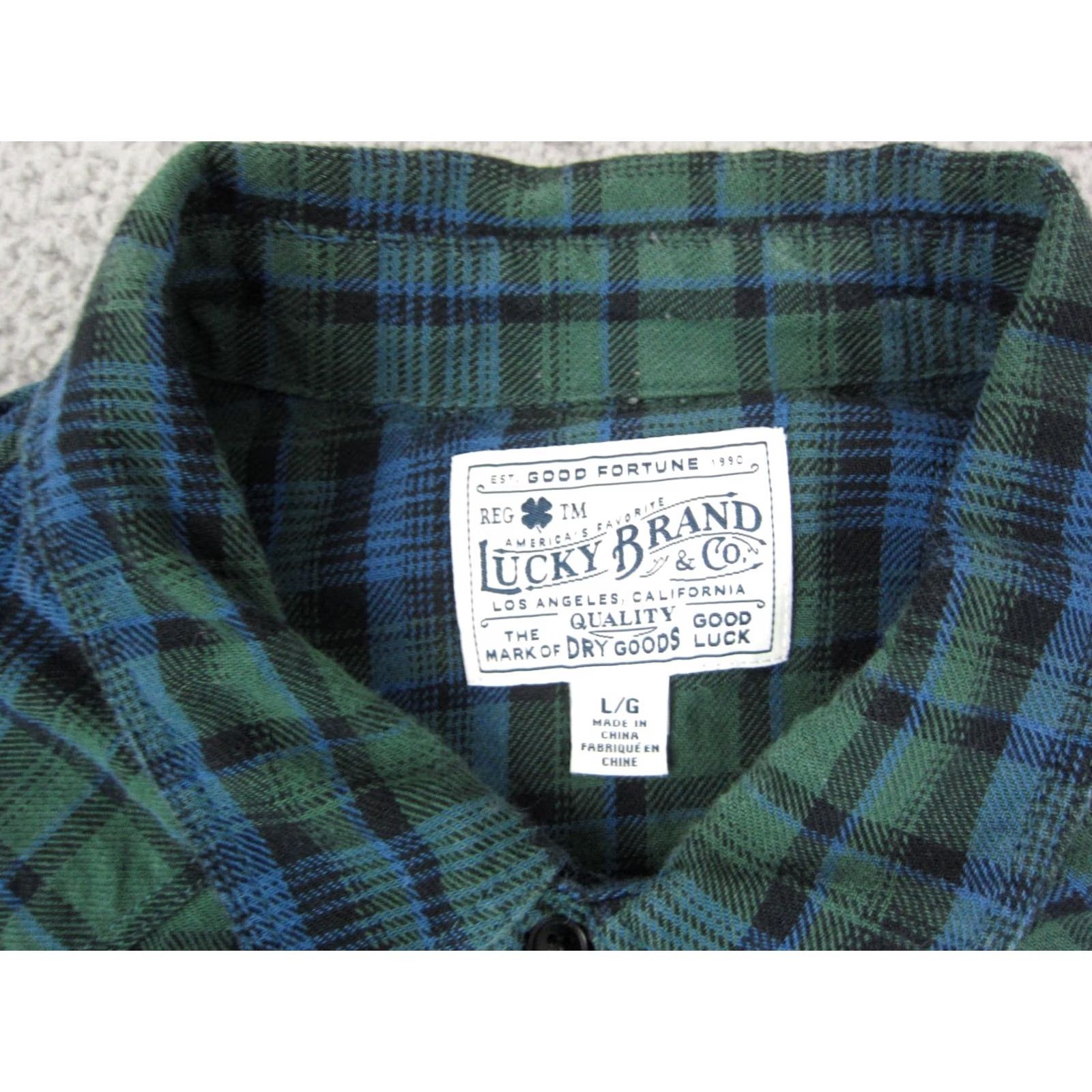 The North Face The North Face Shirt Adult Medium Blue Plaid Flannel Western Mens Button Up Size US M / EU 48-50 / 2 - 3 Thumbnail