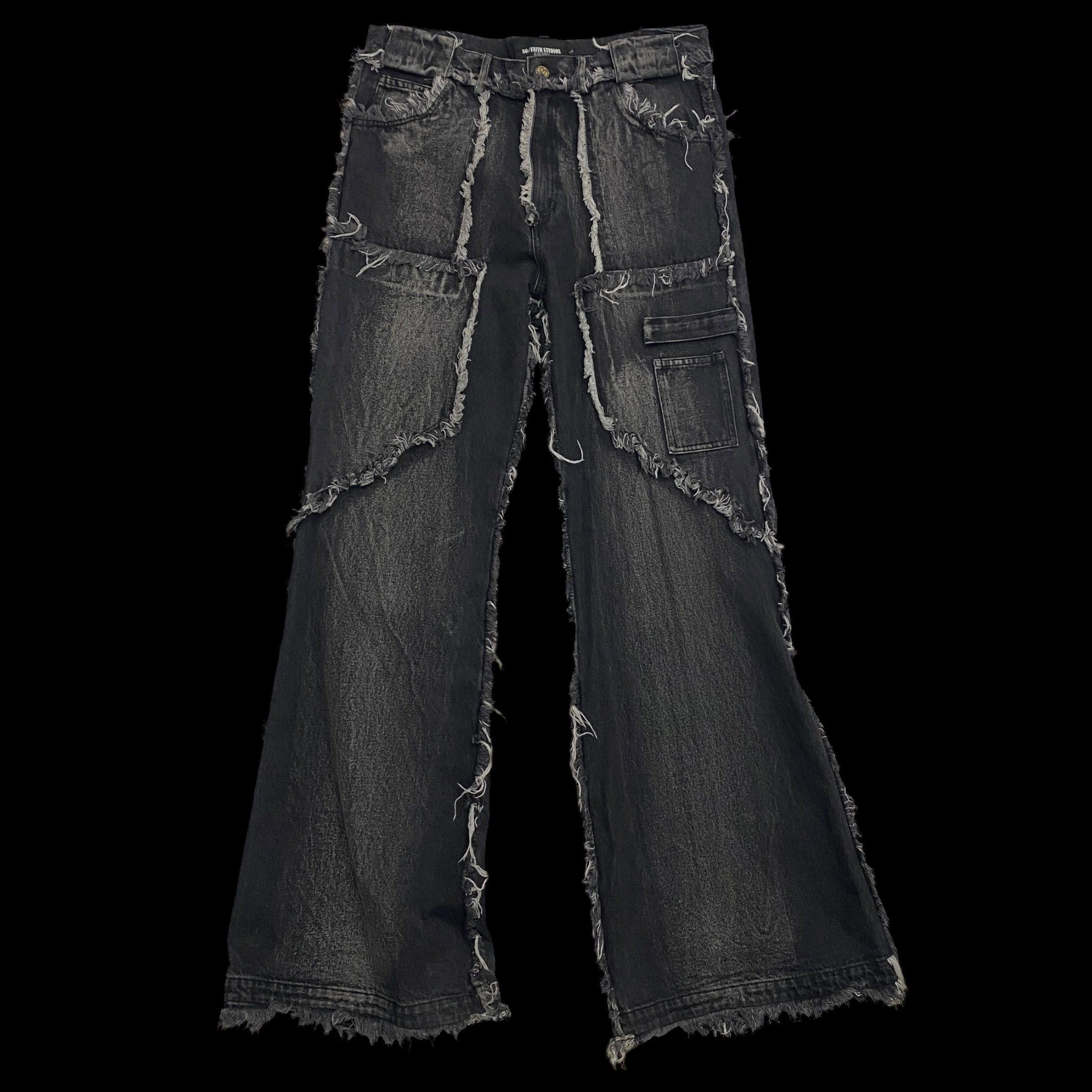 SUN FADED DUNE BAGGY DENIM – NO/FAITH STUDIOS