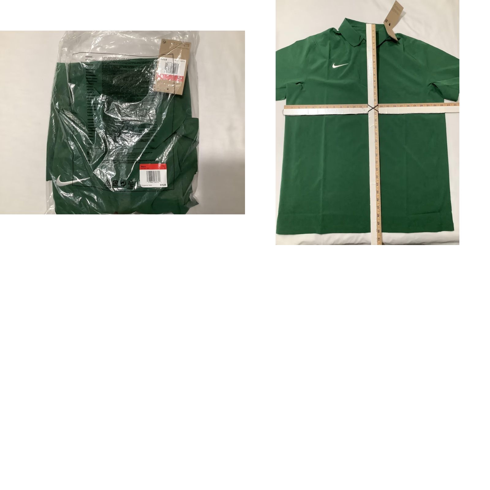 Nike Nike Dri-FIT Polo Shirt Mens Large Green Golf Athletic Move To Zero HF7061-341 Size US L / EU 52-54 / 3 - 9 Thumbnail