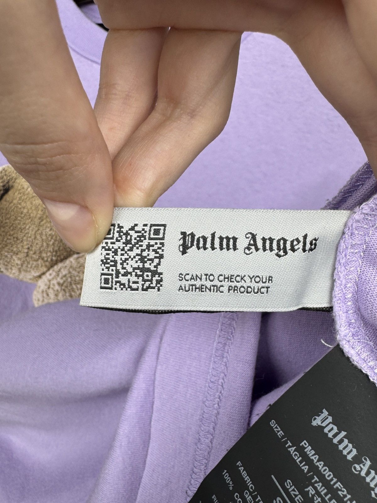 Palm Angels Palm Angels Kill The Bear Lilac Tee Shirt Small Size US S / EU 44-46 / 1 - 11 Thumbnail