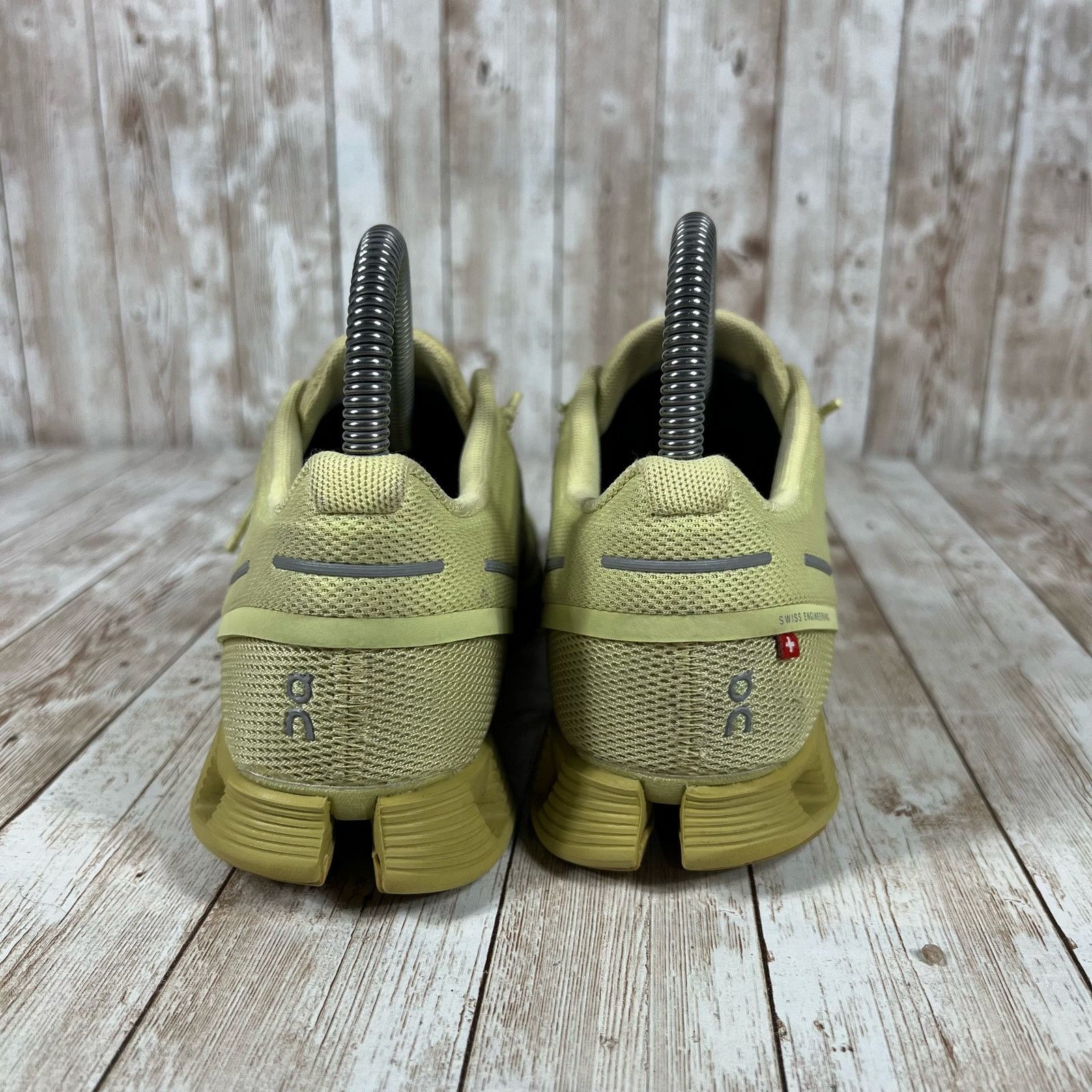 On On Womens Cloud X, Running Shoes Yellow size 5.5 Size US 5.5 / IT 35.5 - 3 Thumbnail