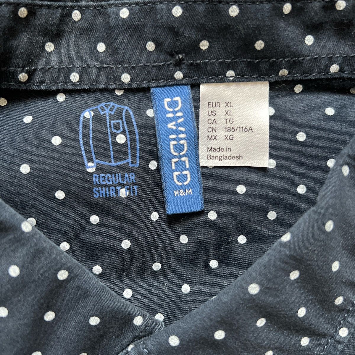 Other H&M Polka Dot Button Down Size US XL / EU 56 / 4 - 2 Thumbnail