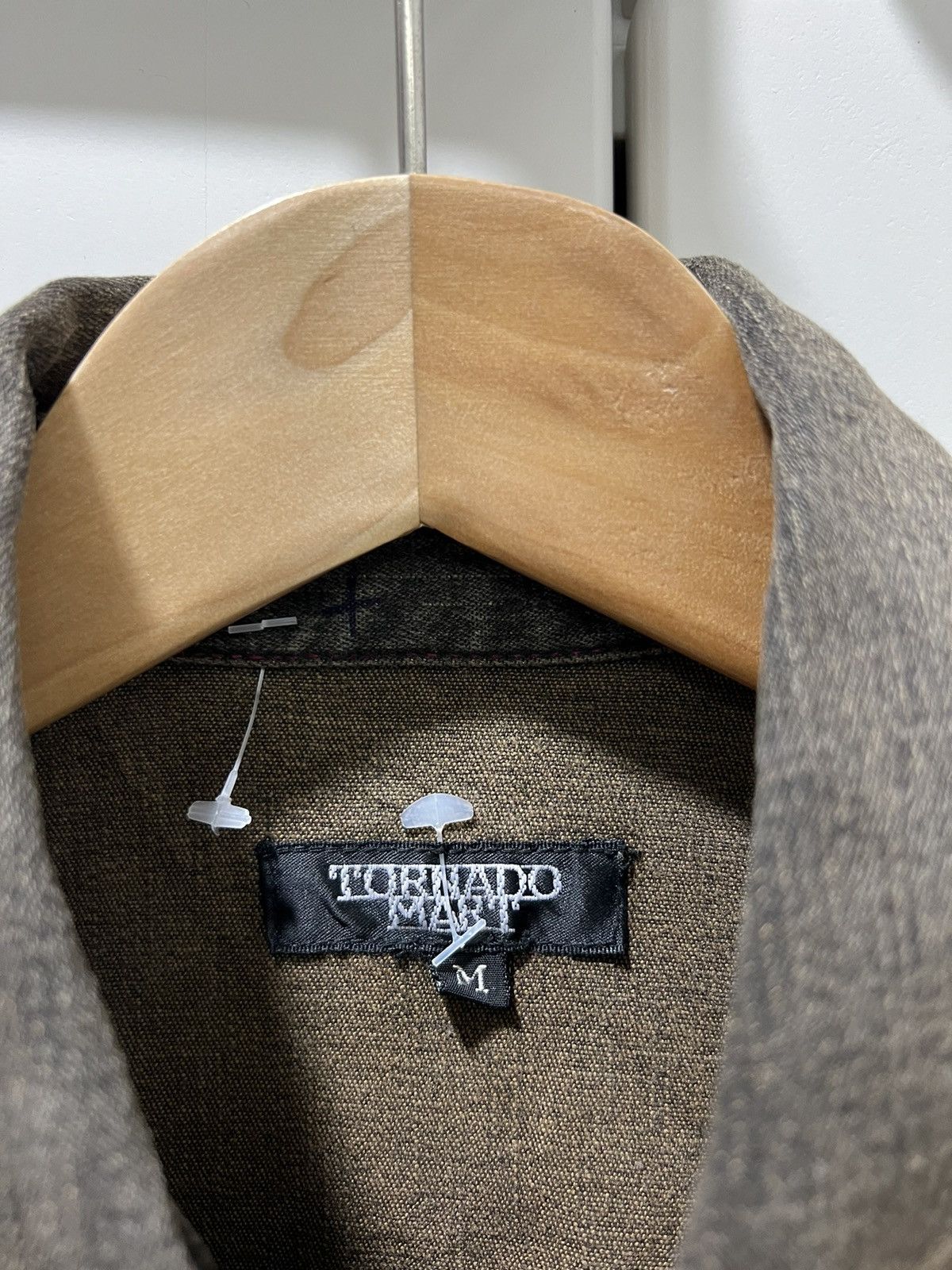 Designer × Japanese Brand × Tornado Mart TORNADO MART LONG SLEEVES DENIME SHIRT BUTTON UP Size US M / EU 48-50 / 2 - 12 Thumbnail