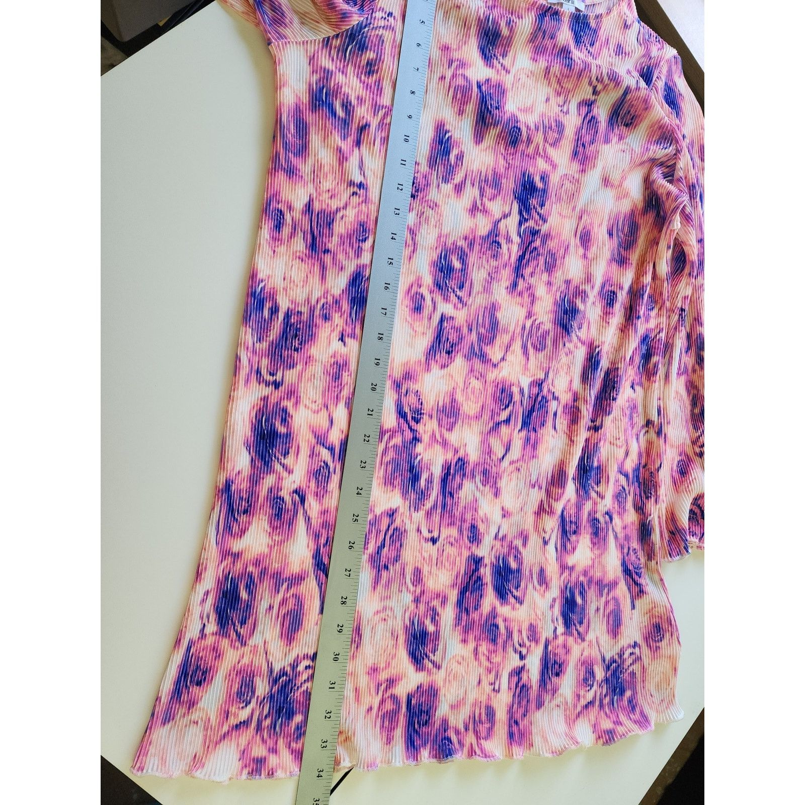 Bar III Bar lll Textured Dress Women's Large Pink Size L / US 10 / IT 46 - 5 Thumbnail