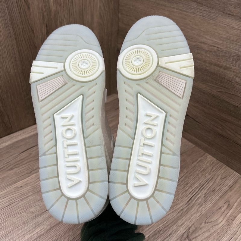 Louis Vuitton Louis Vuitton Classic Logo Trainer Sneakers for Men -2508 Size US 11 / EU 44 - 7 Thumbnail