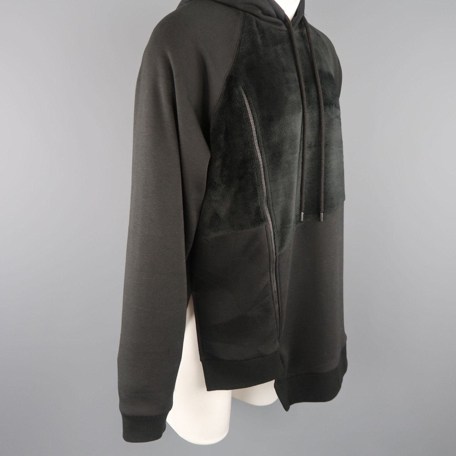 D.Gnak By Kang.D Size M Asymmetrical Jersey & Fleece Hoodie Sweatshirt Size US M / EU 48-50 / 2 - 3 Thumbnail