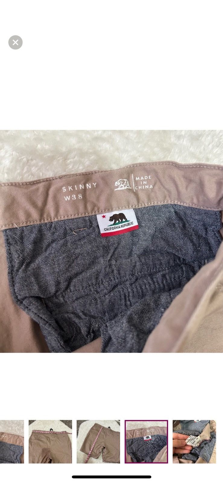 Bullhead Denim Co. Bullhead denim khaki shorts size 38 Size US 38 / EU 54 - 6 Thumbnail