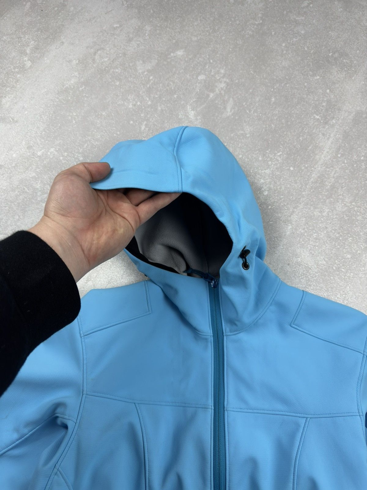 Arc'teryx Vintage Arcteryx Gamma MX Hooded Blue Shell Outdoor Jacket Size S / US 4 / IT 40 - 9 Thumbnail