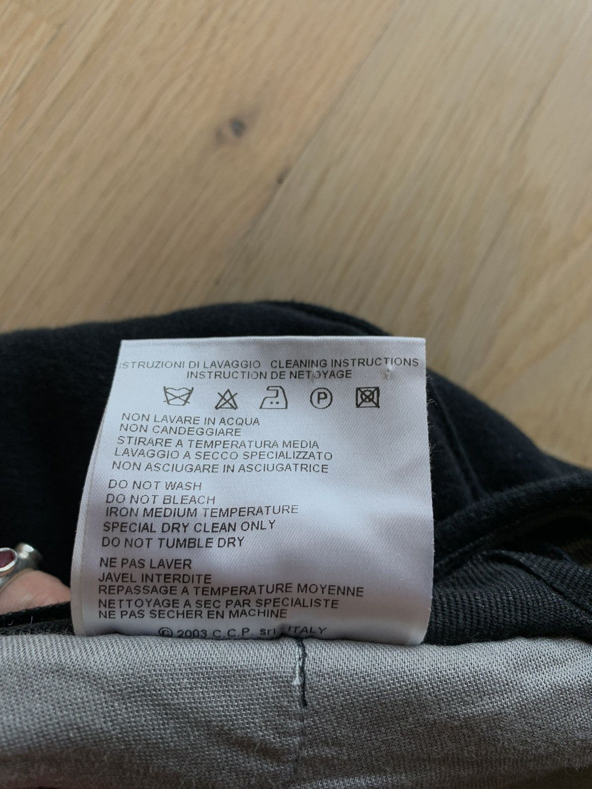 Archive Carol Christian Poell CCP SS03 pants