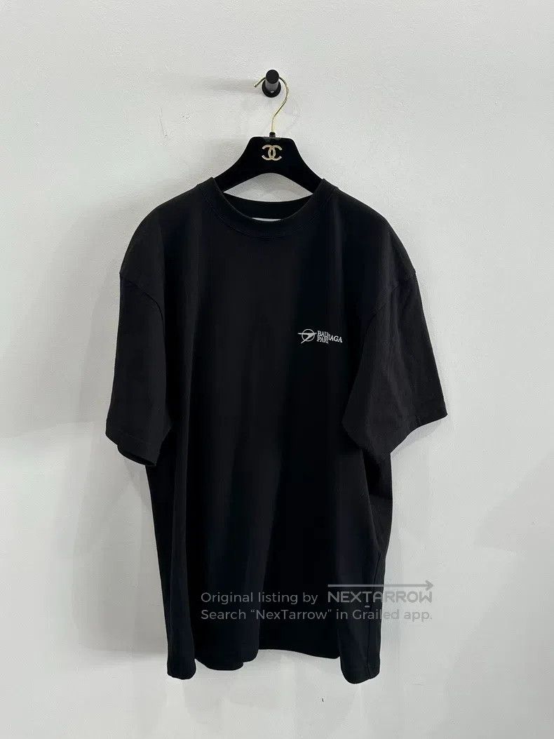 Balenciaga Balenciaga Pointer Letter Logo Embroidered Black Short Sle Size US S / EU 44-46 / 1 - 3 Thumbnail
