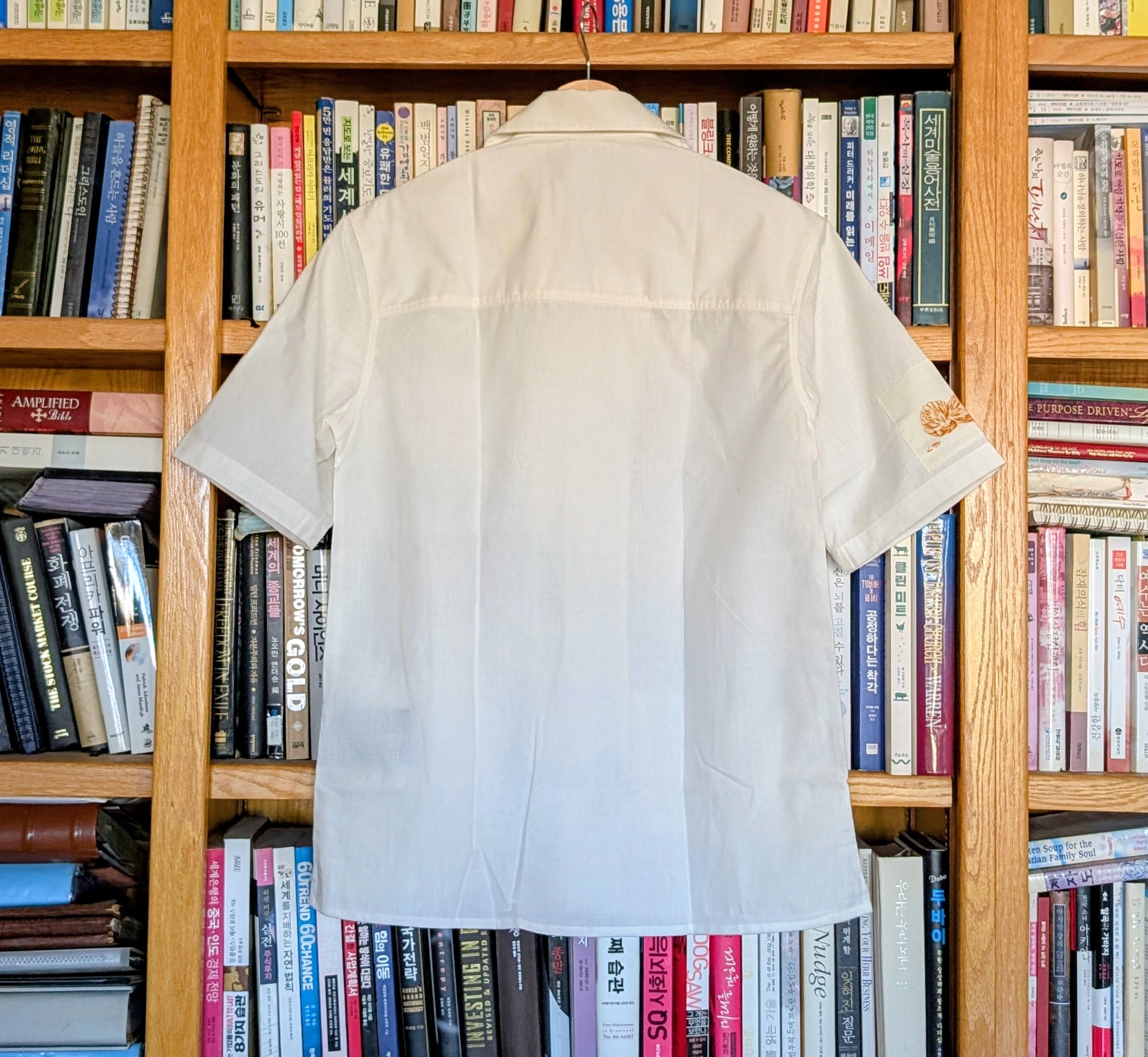 AMI Brown Patchwork Camp Collar Shirt Size US XS / EU 42 / 0 - 2 Thumbnail