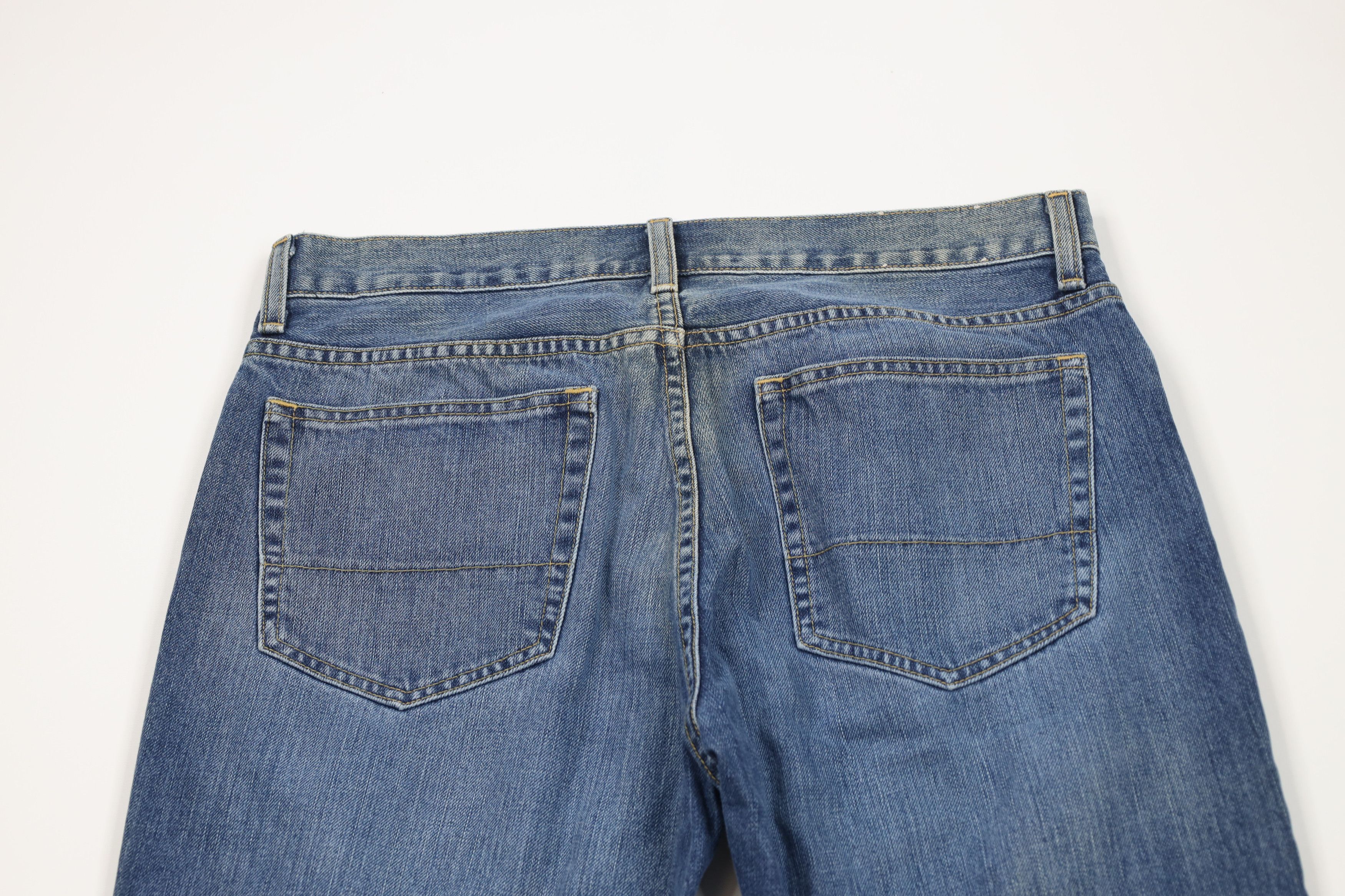 J.Crew Vintage Y2K J Crew Loose Fit Wide Leg Denim Jeans Blue Size US 34 / EU 50 - 11 Thumbnail