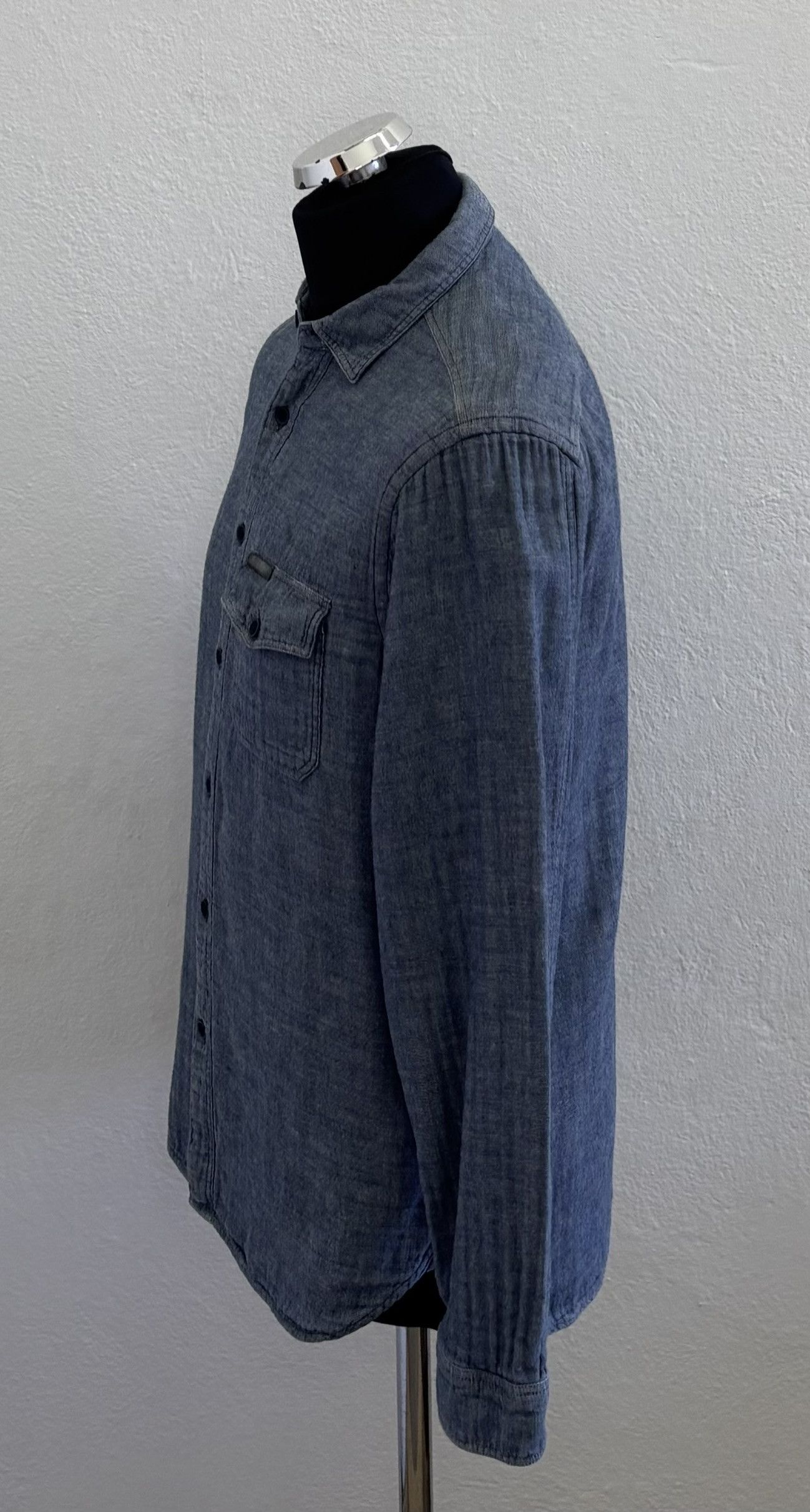 Burberry Burberry shirt denim Medium Size US M / EU 48-50 / 2 - 3 Thumbnail