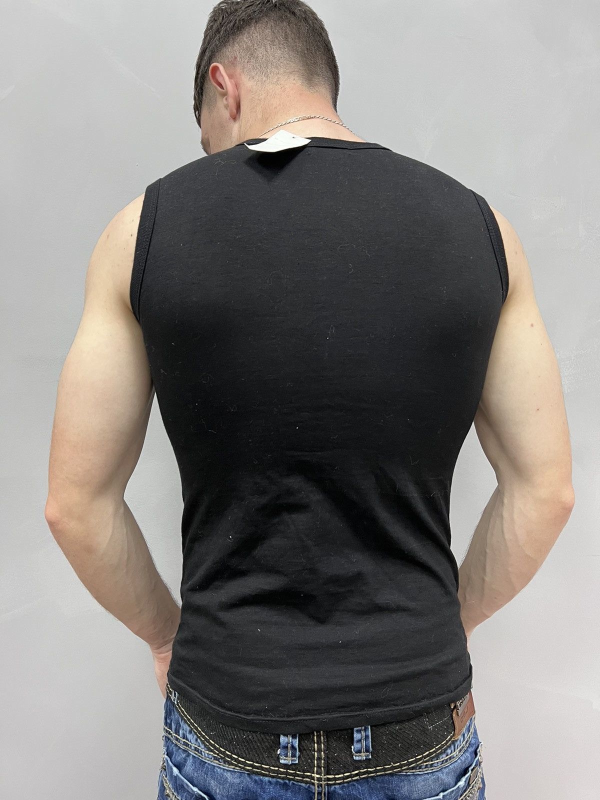 If Six Was Nine × Japanese Brand × Le Grande Bleu (L.G.B.) VINTAGE TRIBAL DIESEL BLACK TANKTOP T-shirt HYPE Y2K Size US M / EU 48-50 / 2 - 8 Thumbnail