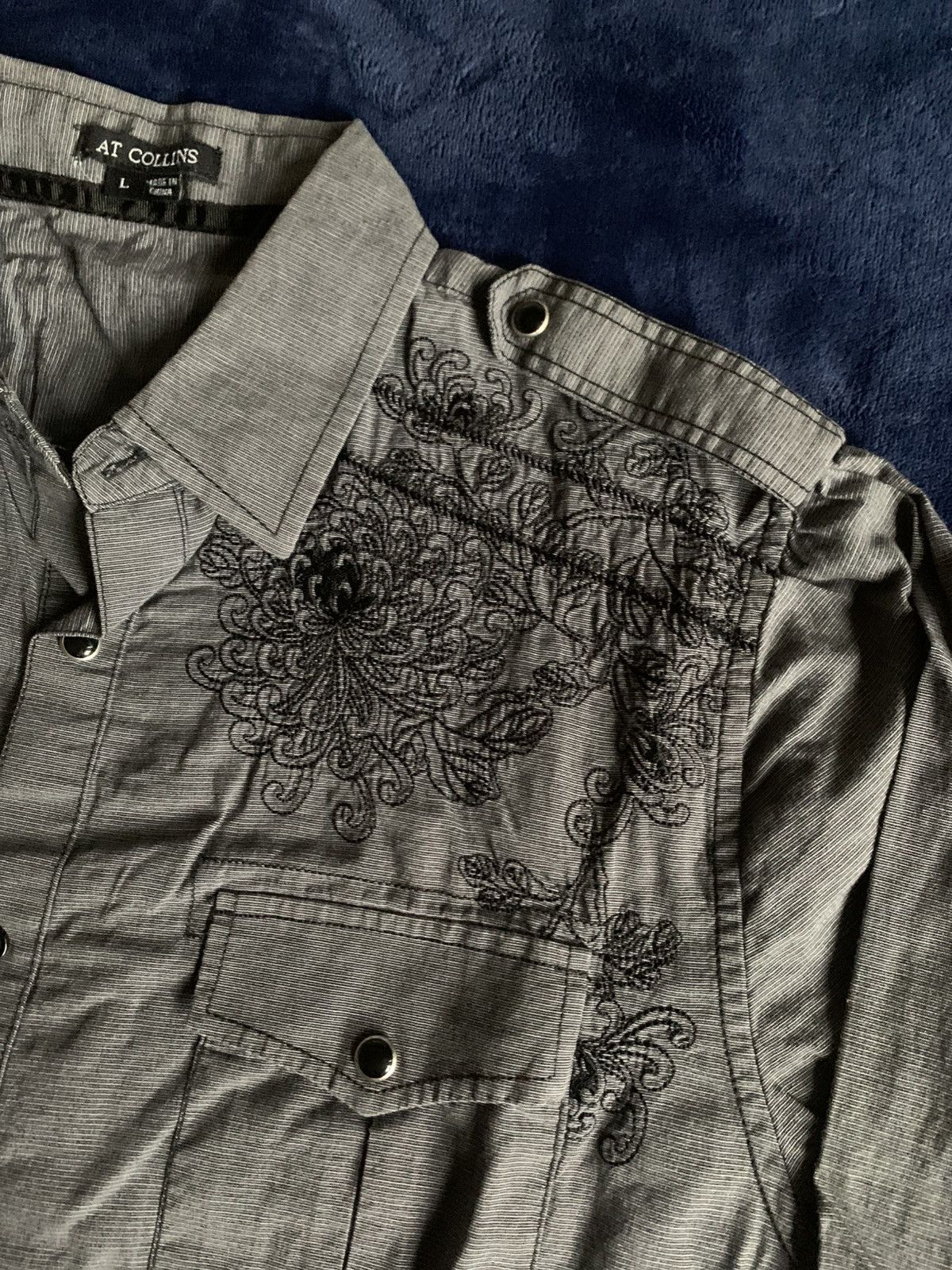 Other At Collins button up mens western cowboy fashion Size US L / EU 52-54 / 3 - 4 Thumbnail