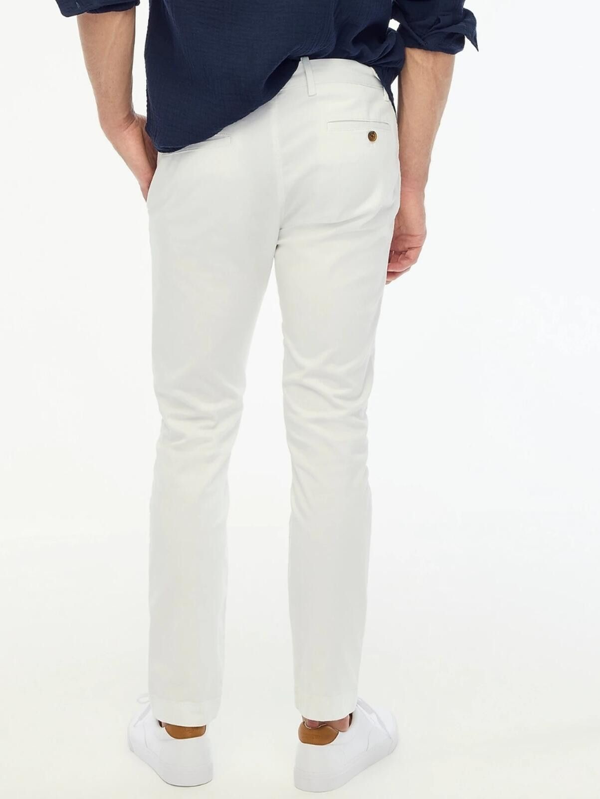 J.Crew J Crew Slim-fit flex chino pant 34/34 Size US 34 / EU 50 - 4 Thumbnail