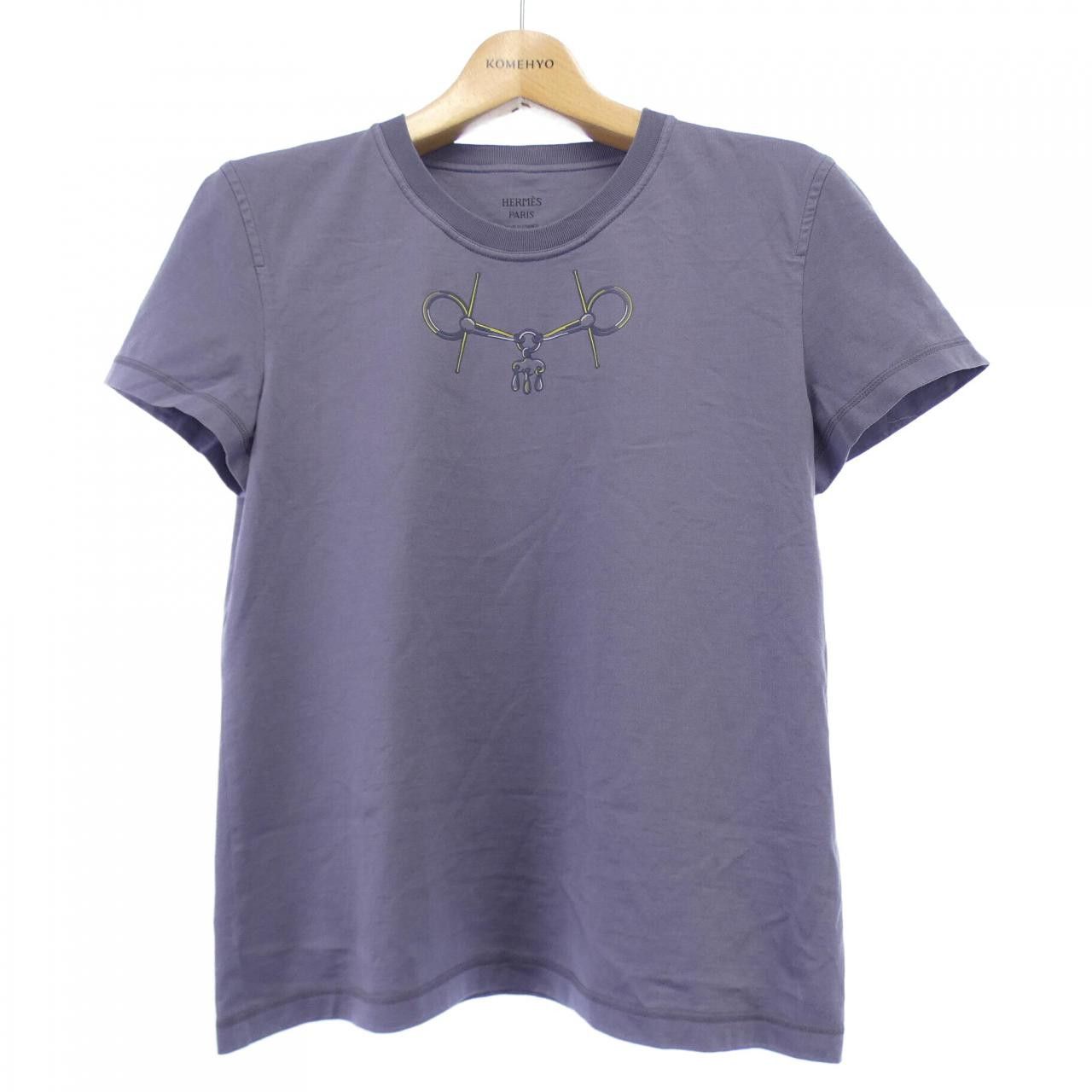 Hermes Hermes Hermes T-shirt Cotton T-shirt38 Cotton T-Shirts DUTY FREE for USA Size ONE SIZE - 1 Thumbnail