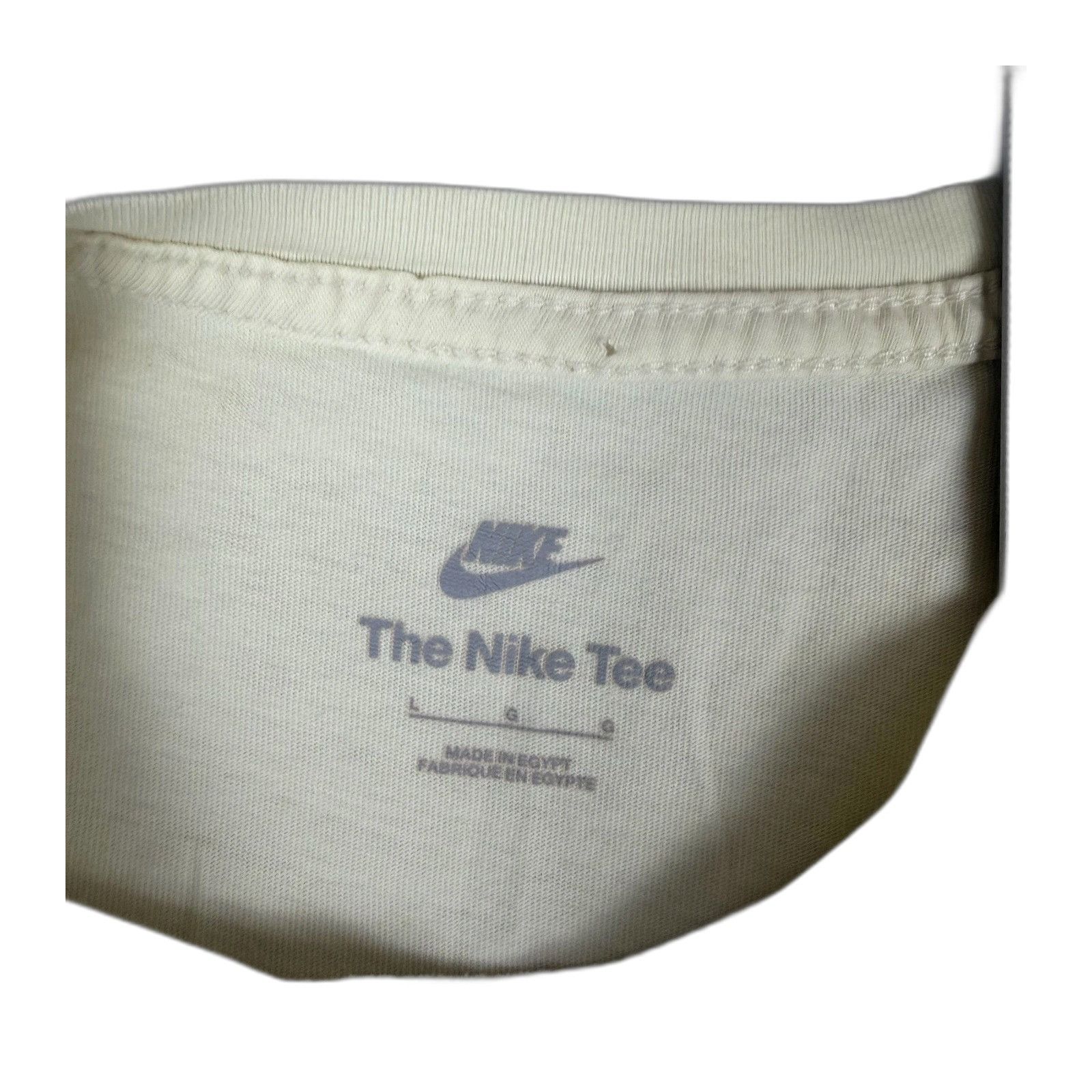 Nike Nike The Nike Tee Beige Floral Swoosh Graphic T-Shirt Mens S Size US L / EU 52-54 / 3 - 2 Thumbnail