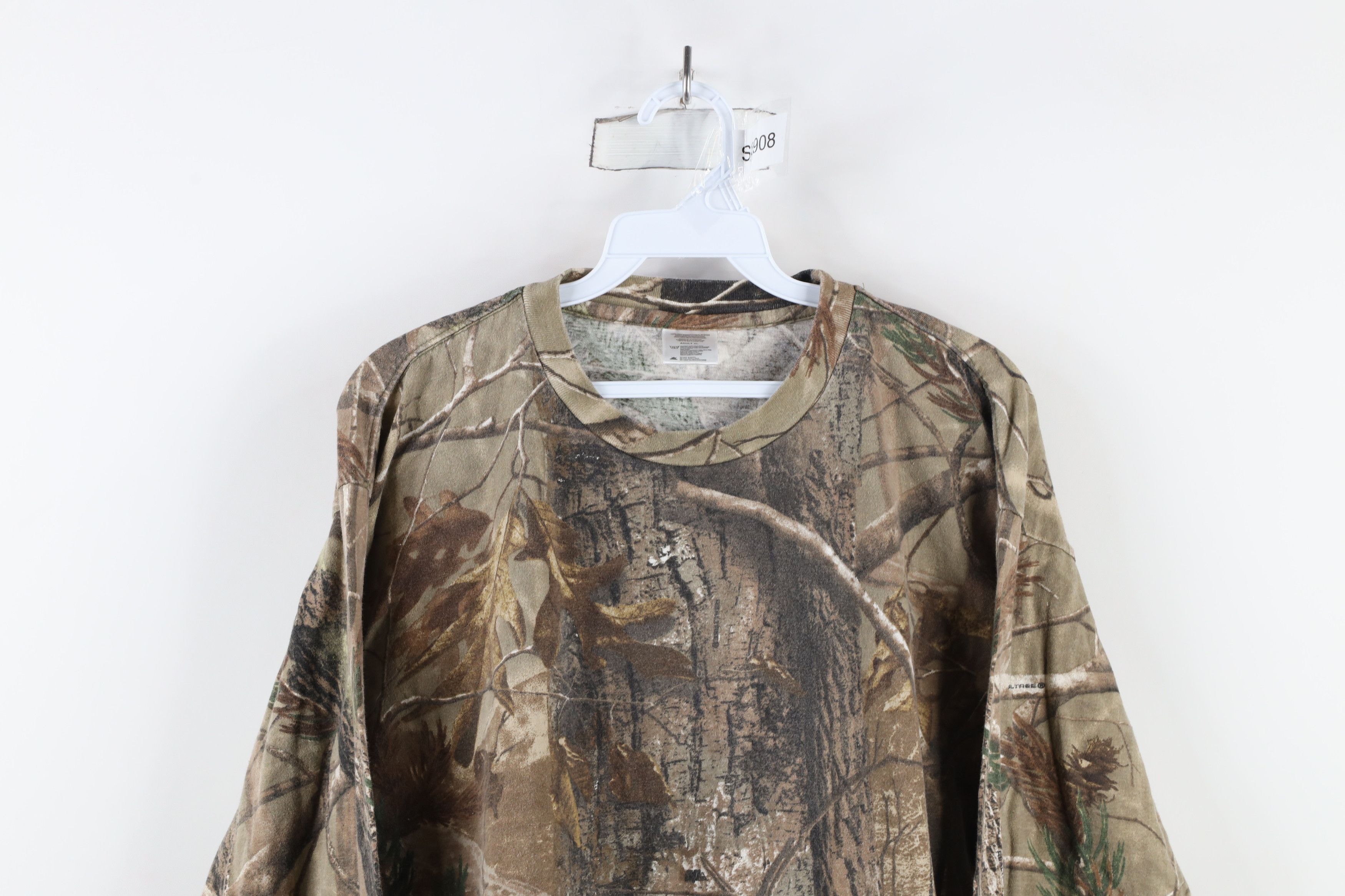 Vintage Vintage Streetwear Camouflage Long Sleeve T-Shirt Cotton Size US XL / EU 56 / 4 - 2 Thumbnail