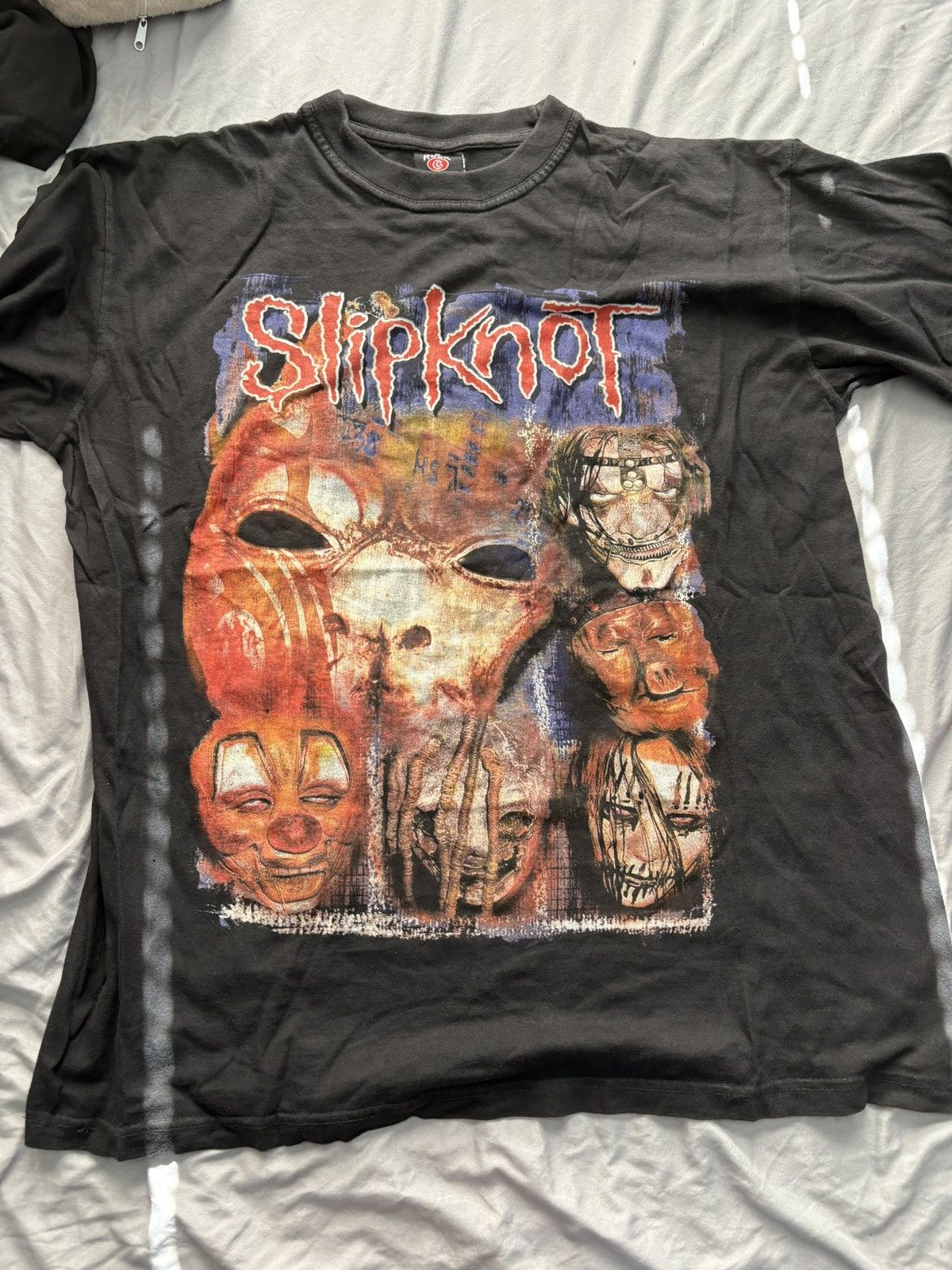 Vintage Slipknot 1999 t shirt Size US XL / EU 56 / 4 - 1 Thumbnail