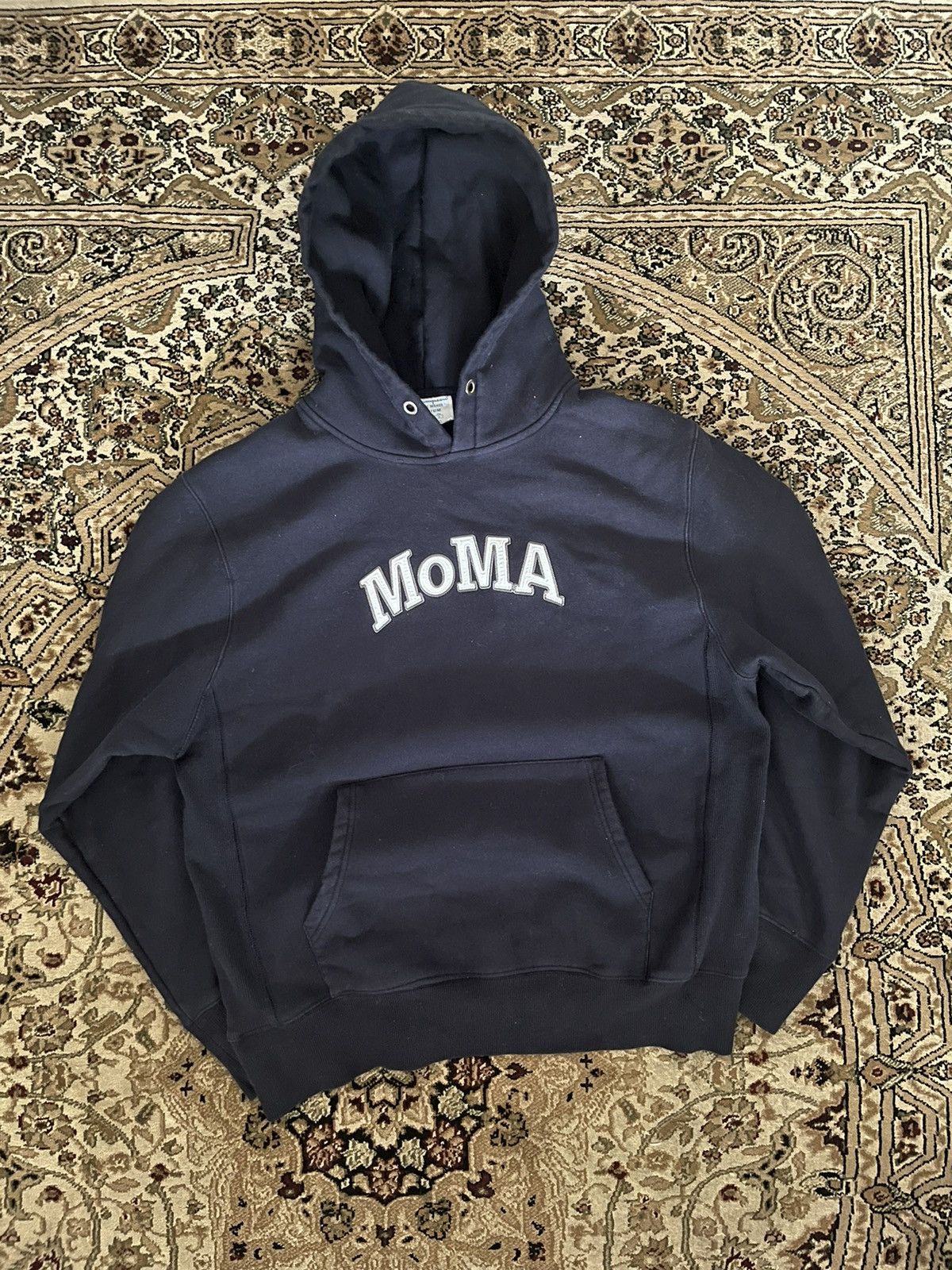 Moma Champion Hoodie | Grailed
