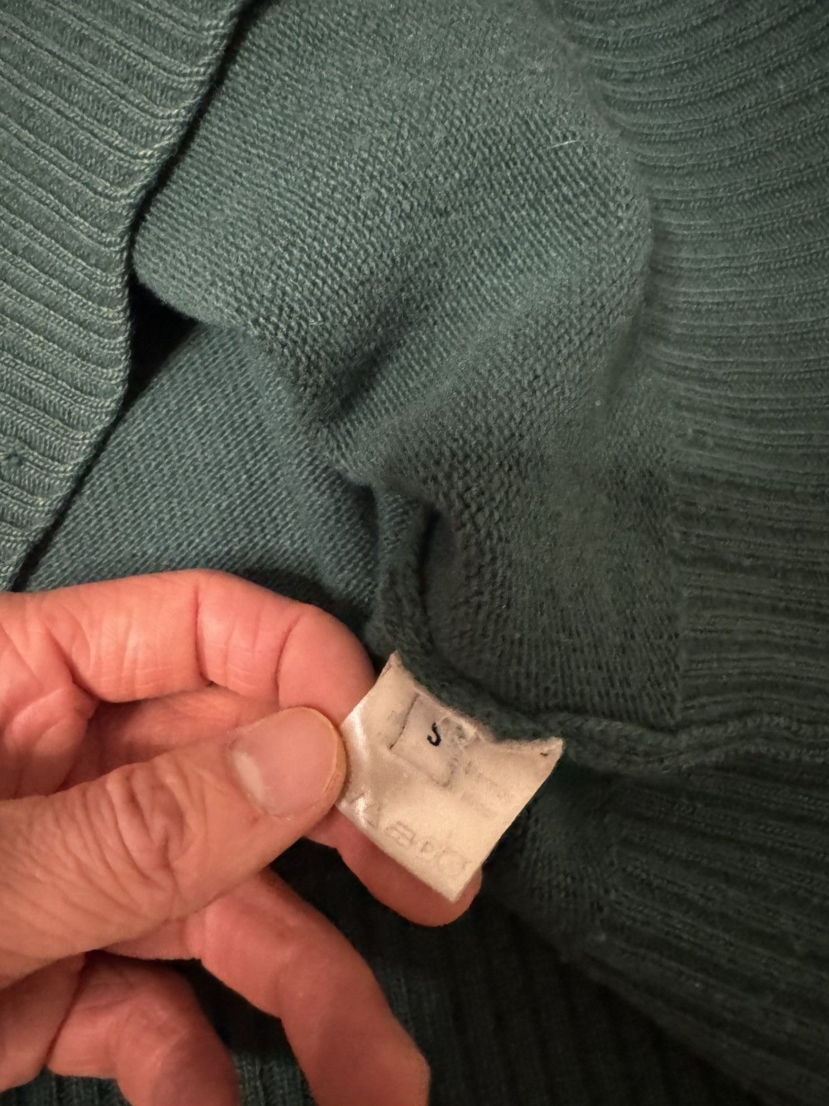 Harmony Paris Racing green wool sweater size small Size US S / EU 44-46 / 1 - 4 Thumbnail