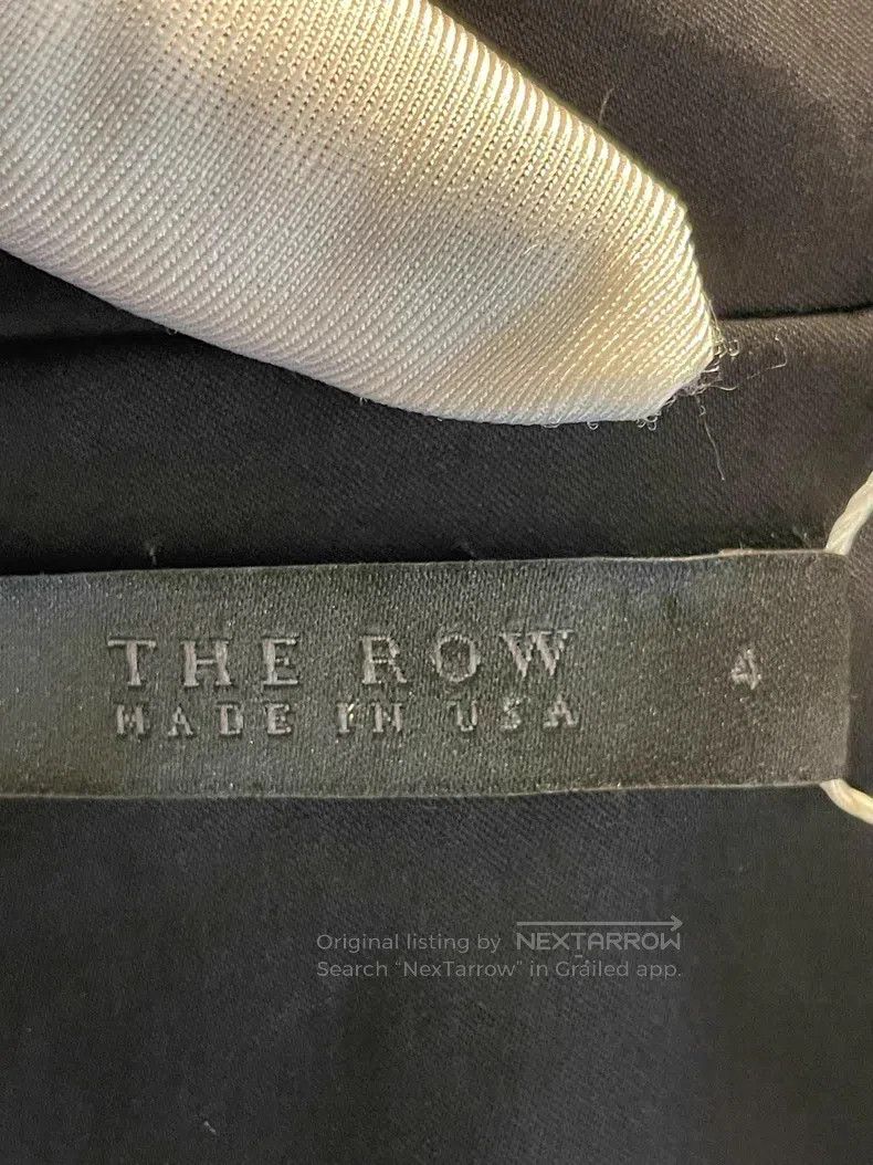 The Row The Row size 4 Black Cotton Blazer Size 36R - 4 Thumbnail