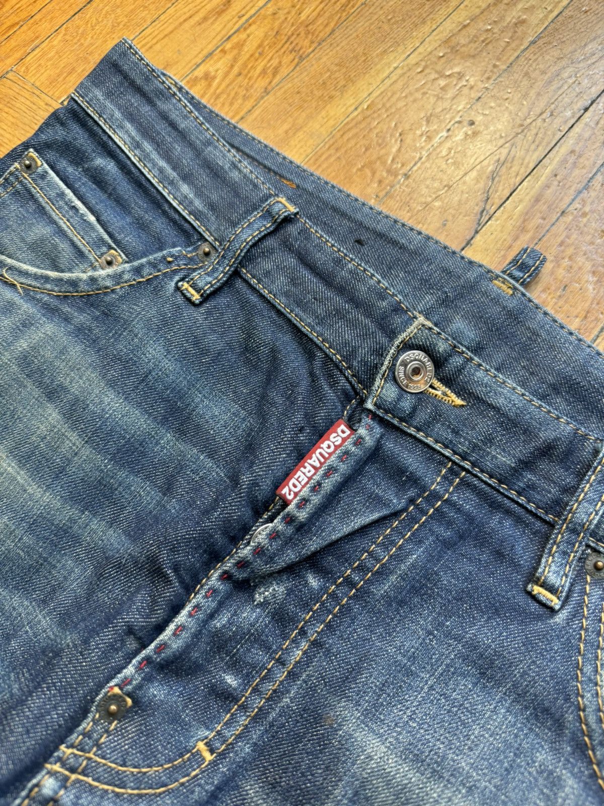 Dsquared2 Dsquared2 Vintage Classic Kenny Twist Italy denim jeans Size US 32 / EU 48 - 11 Thumbnail