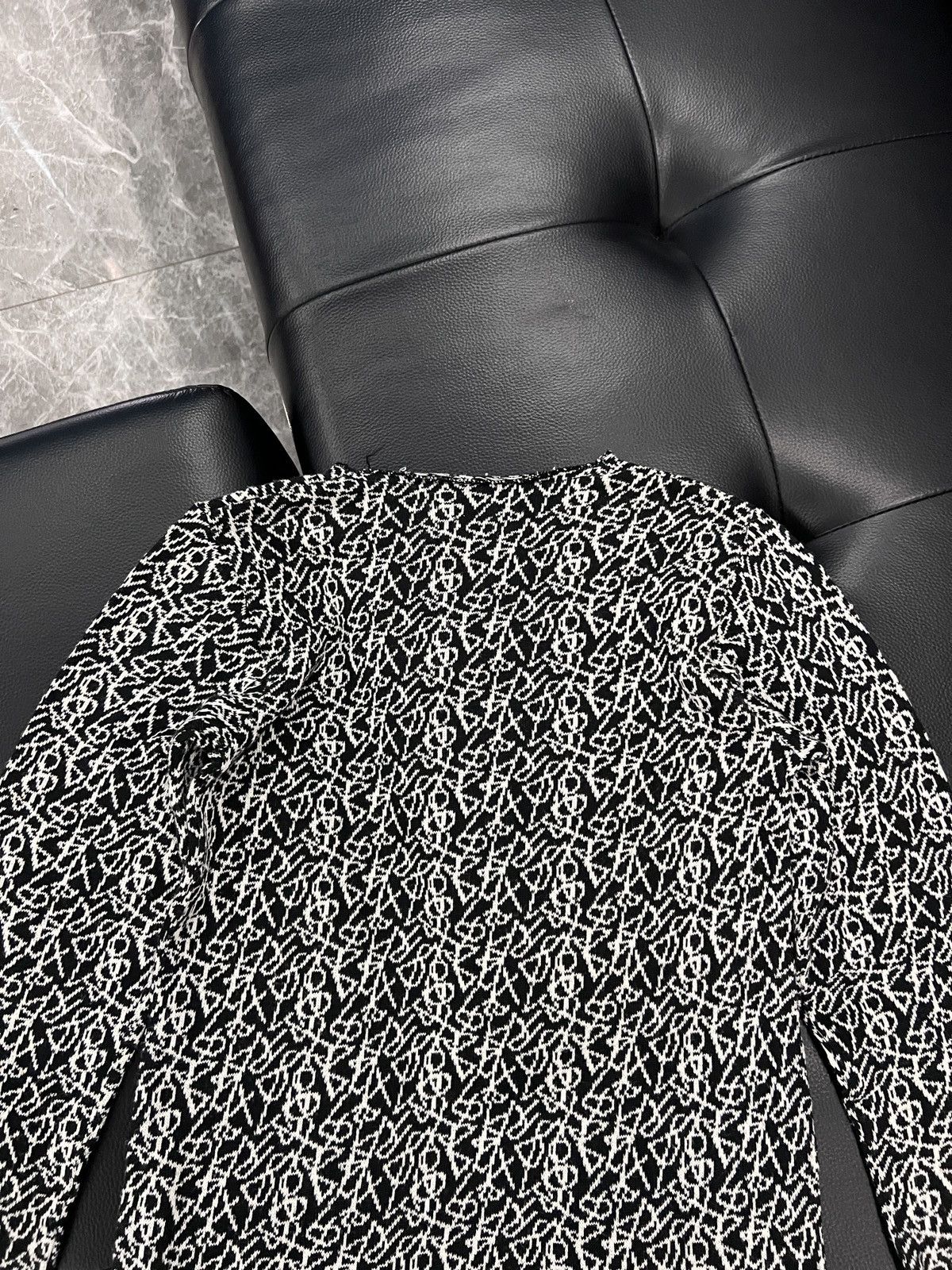Comme des Garcons Tricot Comme des Garçons 00s All-Over Jacquard Knit Sweater Size S / US 4 / IT 40 - 5 Thumbnail