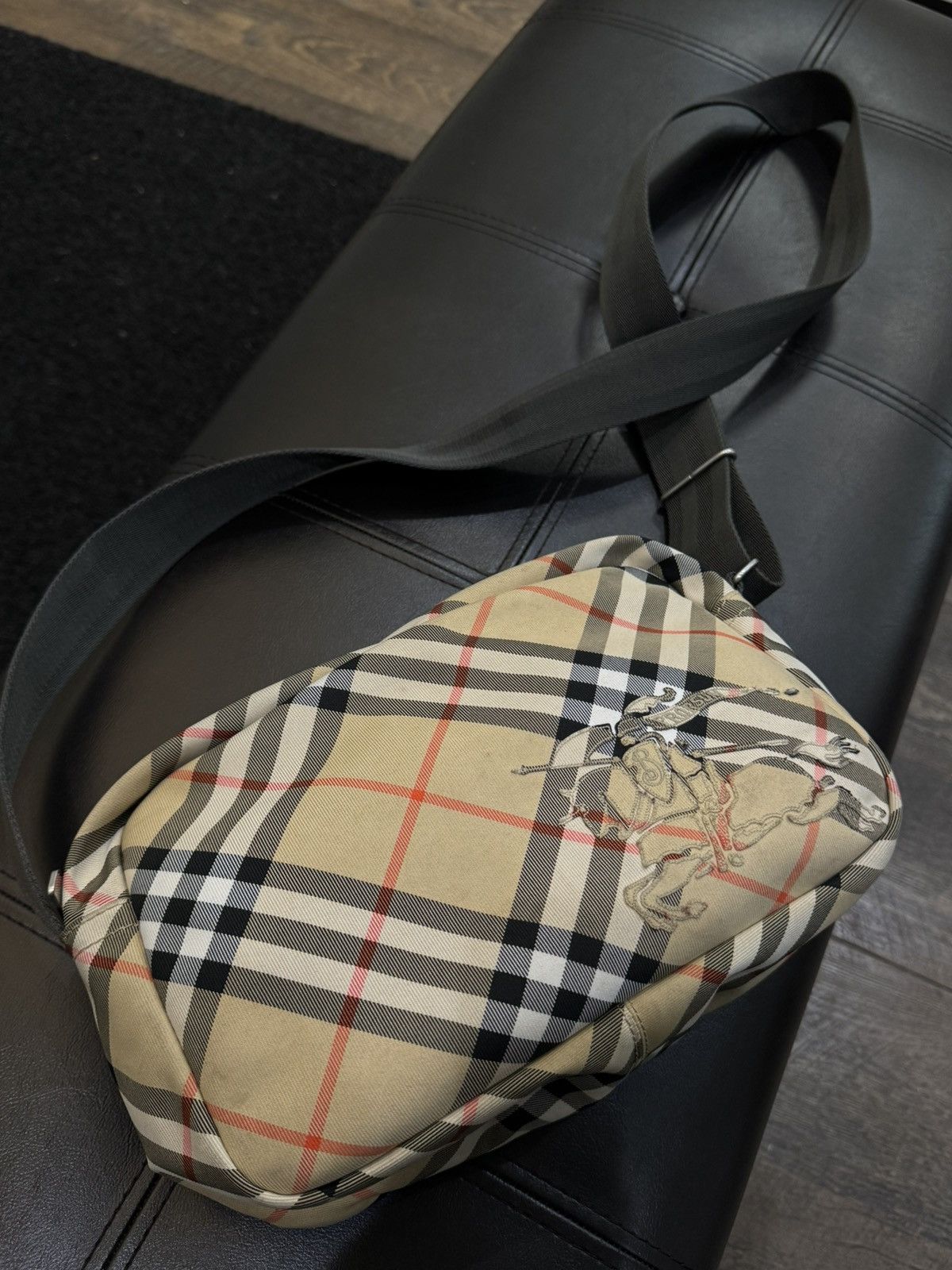Burberry Burberry Check Crossbody Bag - Size ONE SIZE - 1 Thumbnail