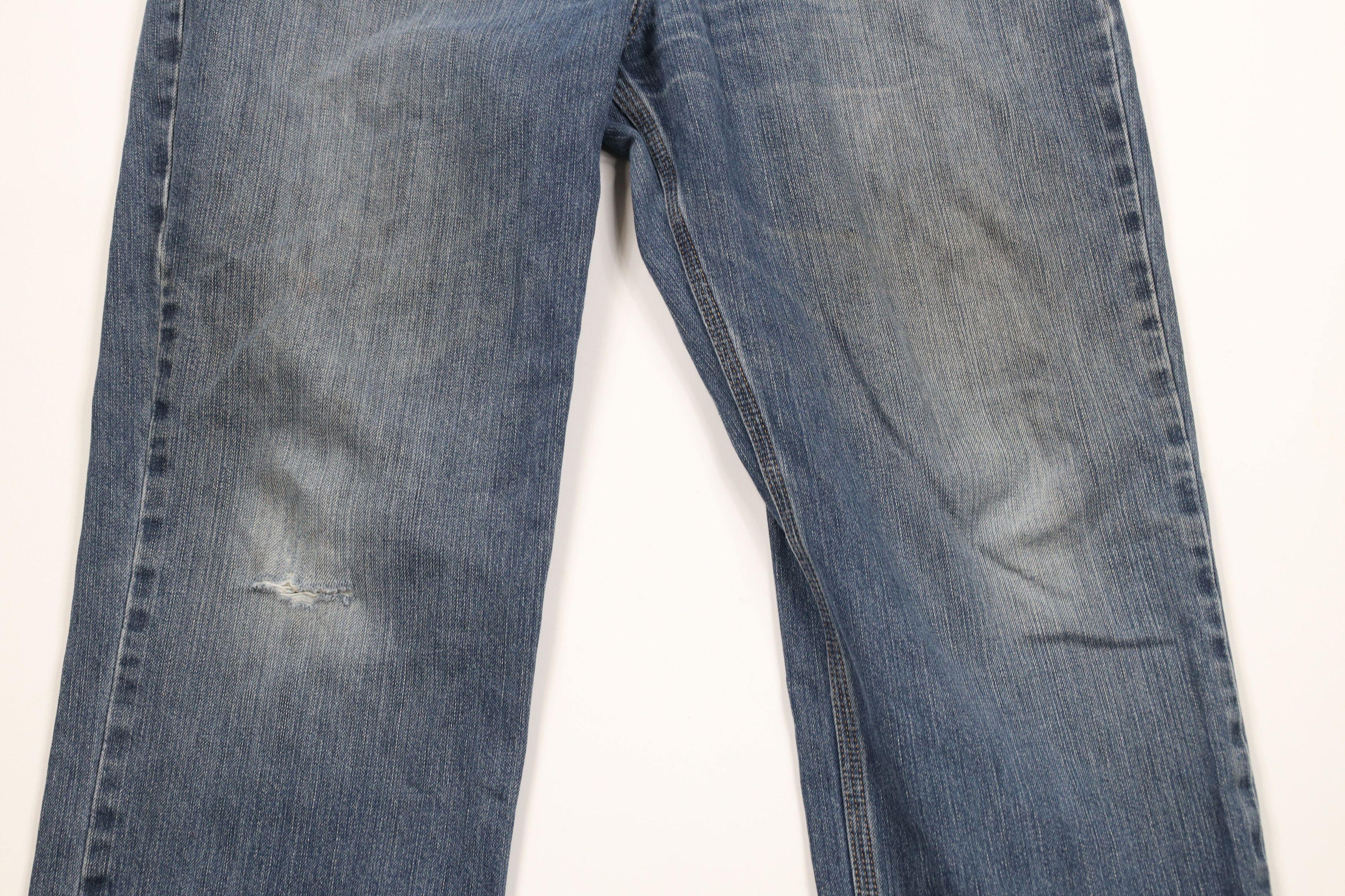 Carhartt × Vintage Vintage Y2K Carhartt Relaxed Fit Dungaree Denim Jeans Blue Size US 36 / EU 52 - 3 Thumbnail