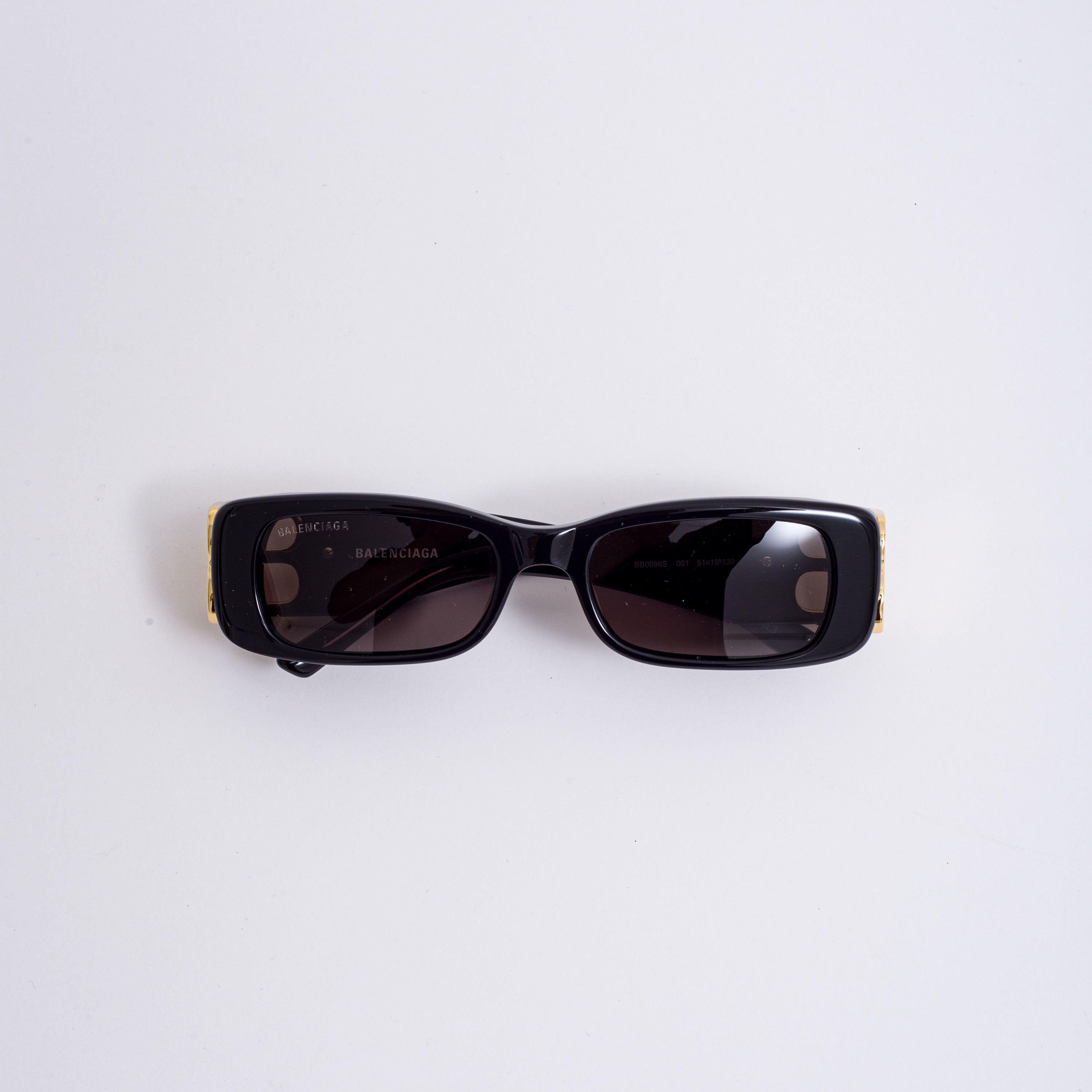 Balenciaga BALENCIAGA Dynasty Sunglasses BLACK Size ONE SIZE - 4 Thumbnail