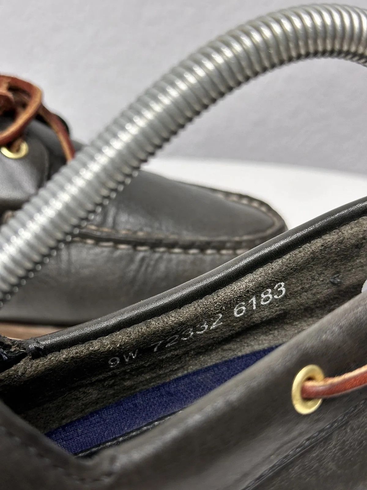 14th Addiction Timberland Leather Brown Guidi AS 98 Style Vintage Loafers Size US 8 / EU 41 - 11 Thumbnail