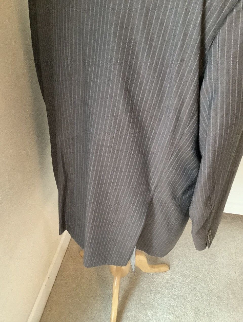 Brioni Brioni Blazer Size 52L Wool Striped Two Button Double Vent Size 52L - 4 Thumbnail
