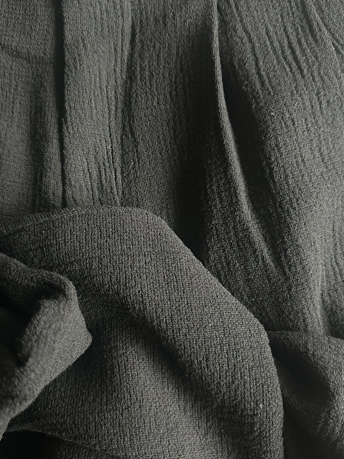 Yohji Yamamoto SS93 Crepe Knit Wool Trouser Size US 29 - 3 Thumbnail