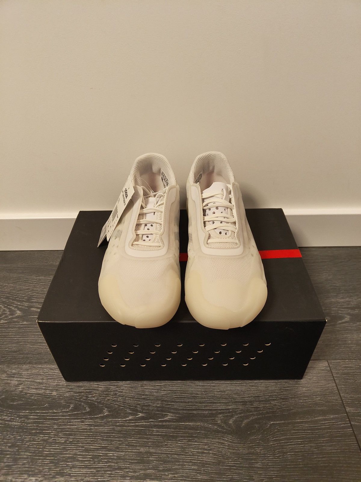 Adidas × Prada Adidas x Prada Luna Rossa 21 “White” Sneakers Size US 6.5 / EU 39-40 - 3 Thumbnail