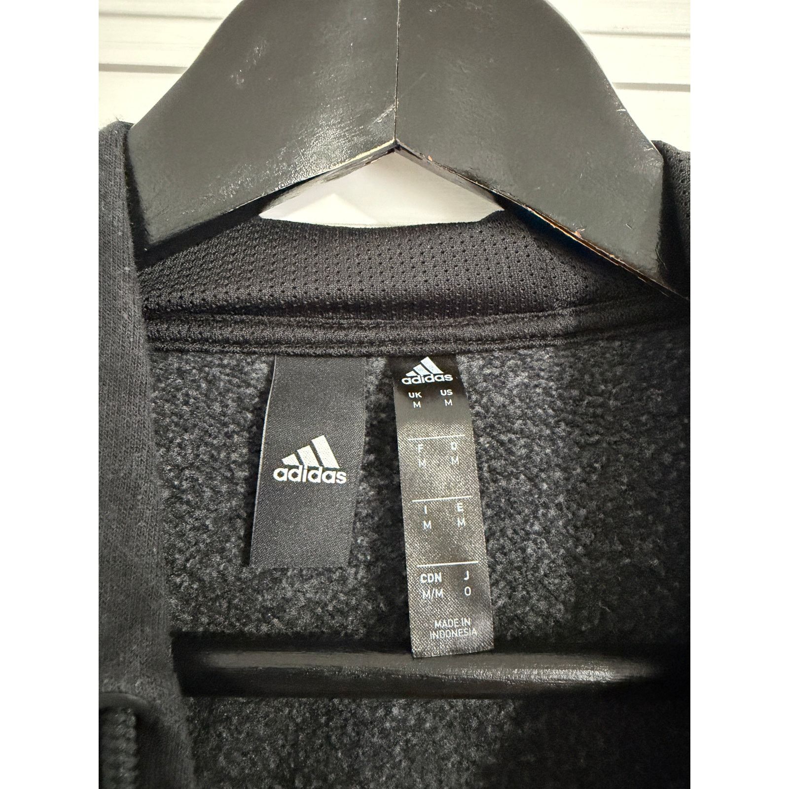 Adidas Adidas Full-Zip Hoodie Sweatshirt Size Medium Size M / US 6-8 / IT 42-44 - 3 Thumbnail