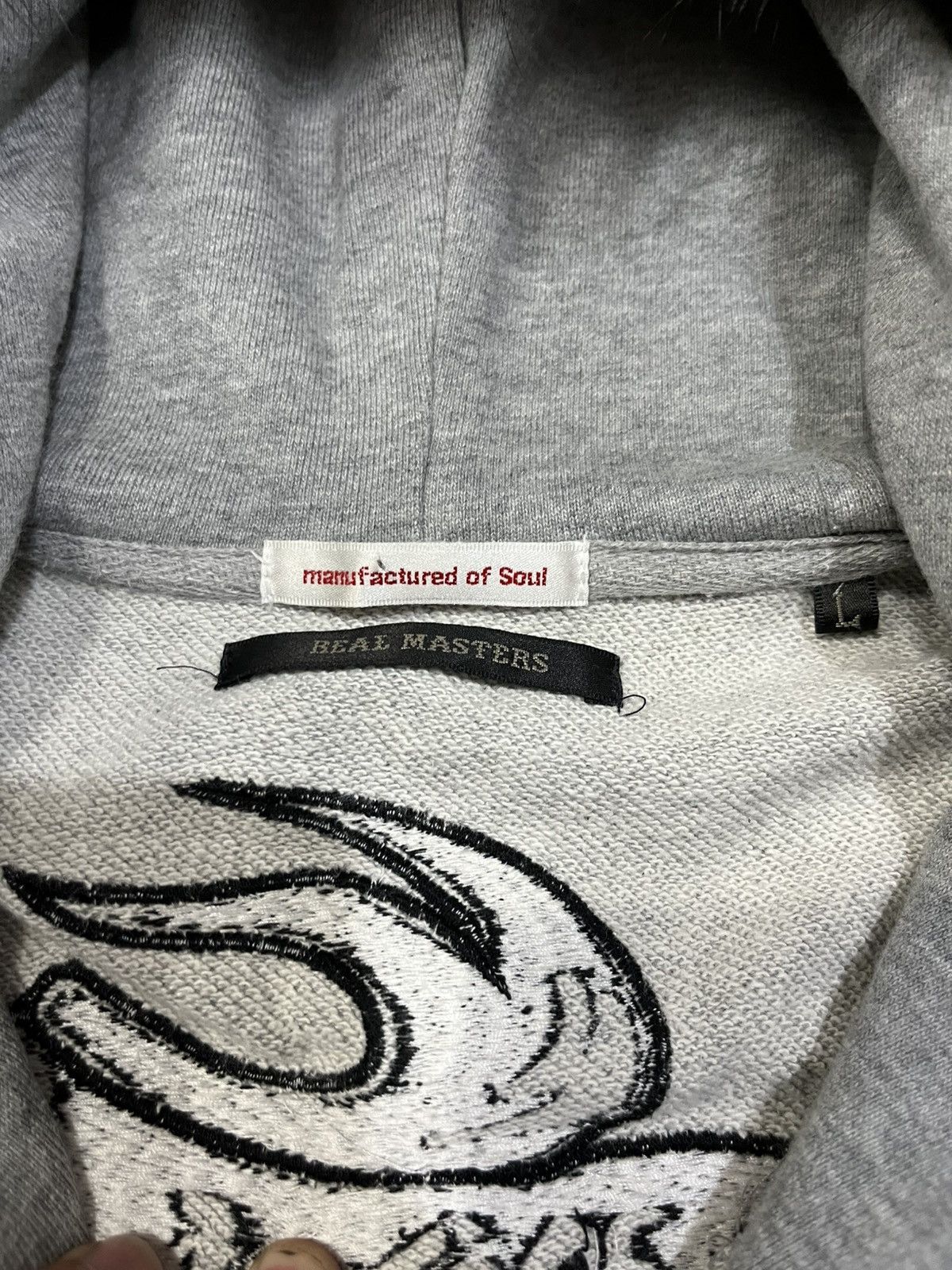 If Six Was Nine × Japanese Brand × Le Grande Bleu (L.G.B.) Real master fur hoodie ifsixwasnine lgb styled Size US M / EU 48-50 / 2 - 4 Thumbnail