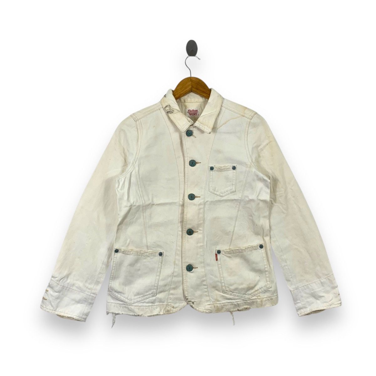 Levi's Vintage LEVIS STRAUSS REDLOOP Denim Jeans Jacket Western Size US M / EU 48-50 / 2 - 1 Thumbnail