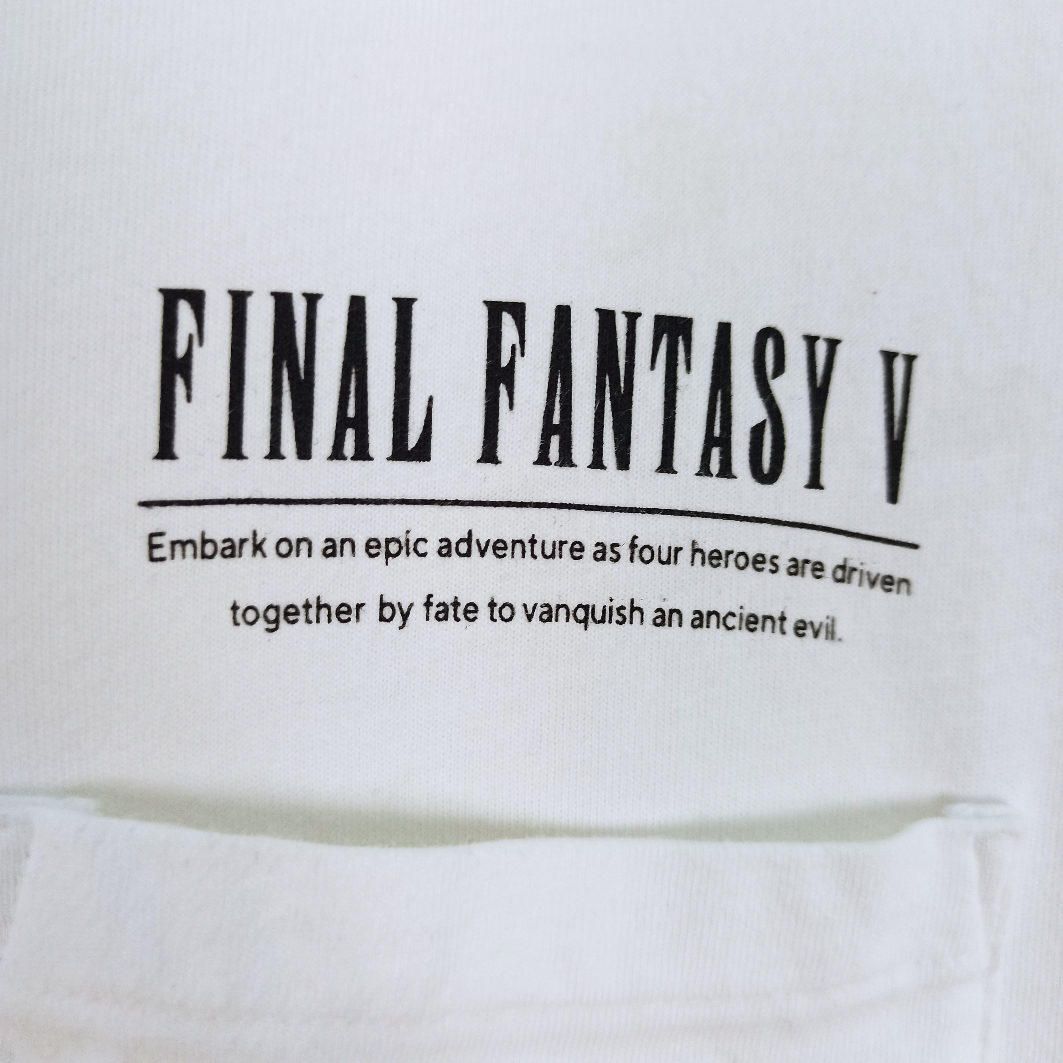 Anime Rare Anime Final Fantasy V Tshirt by Uniqlo Size US XL / EU 56 / 4 - 5 Thumbnail