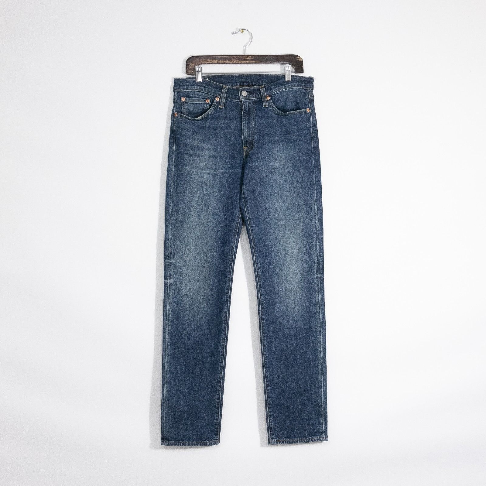 Levi's Levis 514 Premium Jeans 32x34 - Dark Wash Slim Straight Fit Size US 32 / EU 48 - 1 Thumbnail